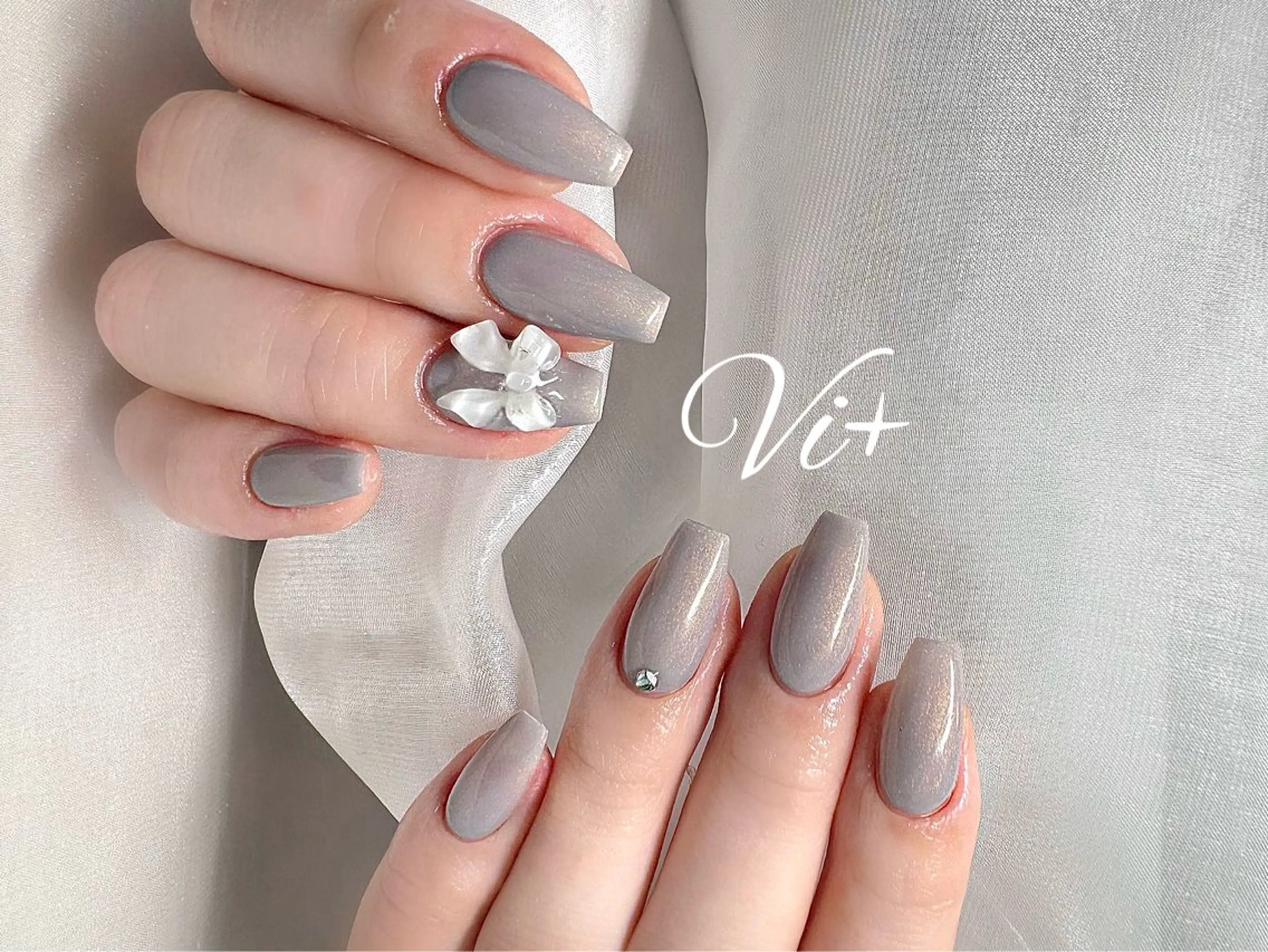 ネイル ハンドネイル ✨Nailsalon Vi+✨のネイルデザイン