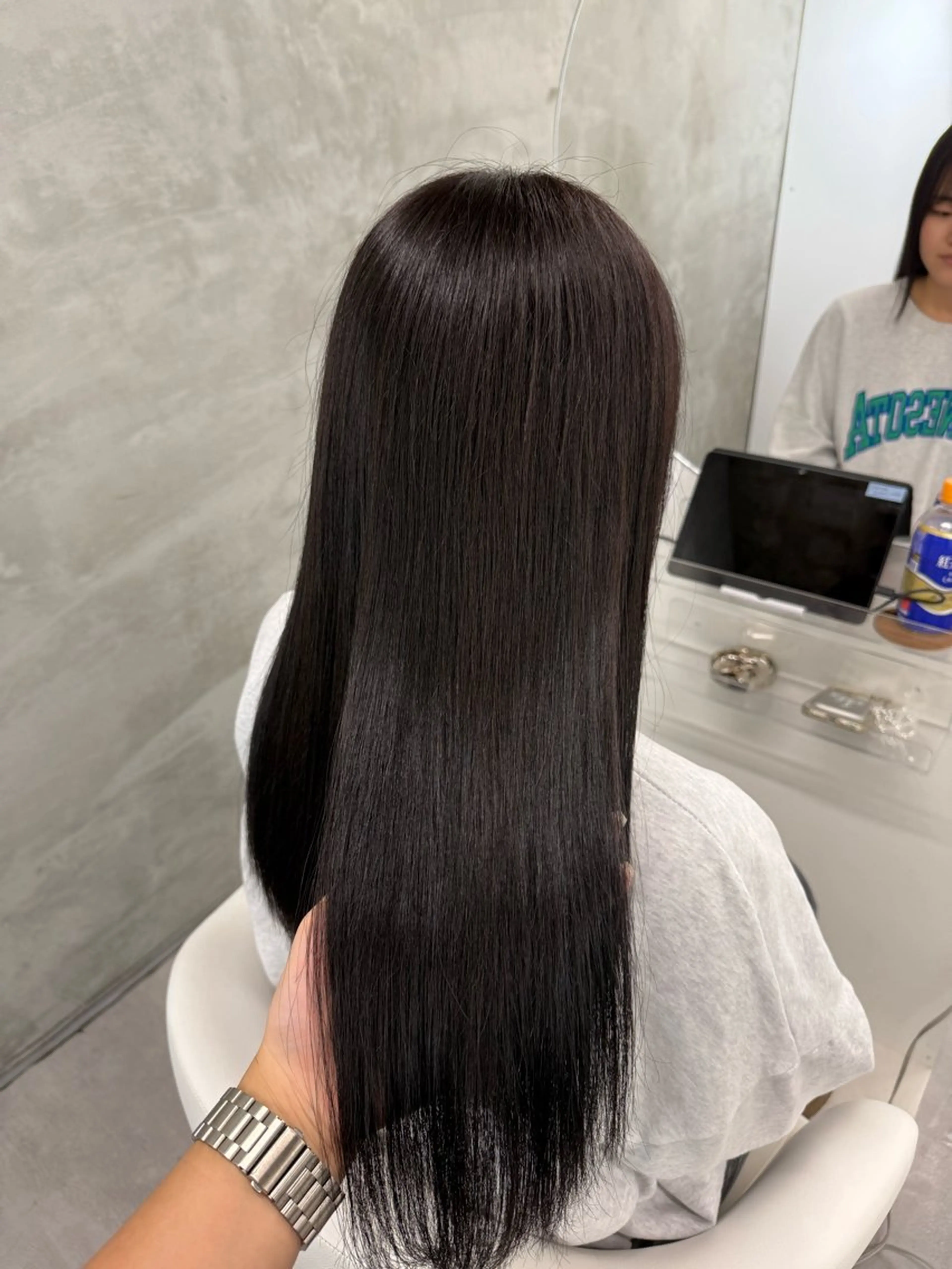 ロング カラー カット ヘアカラー トリートメント yuuna ✮ レイヤーカットのヘアスタイル