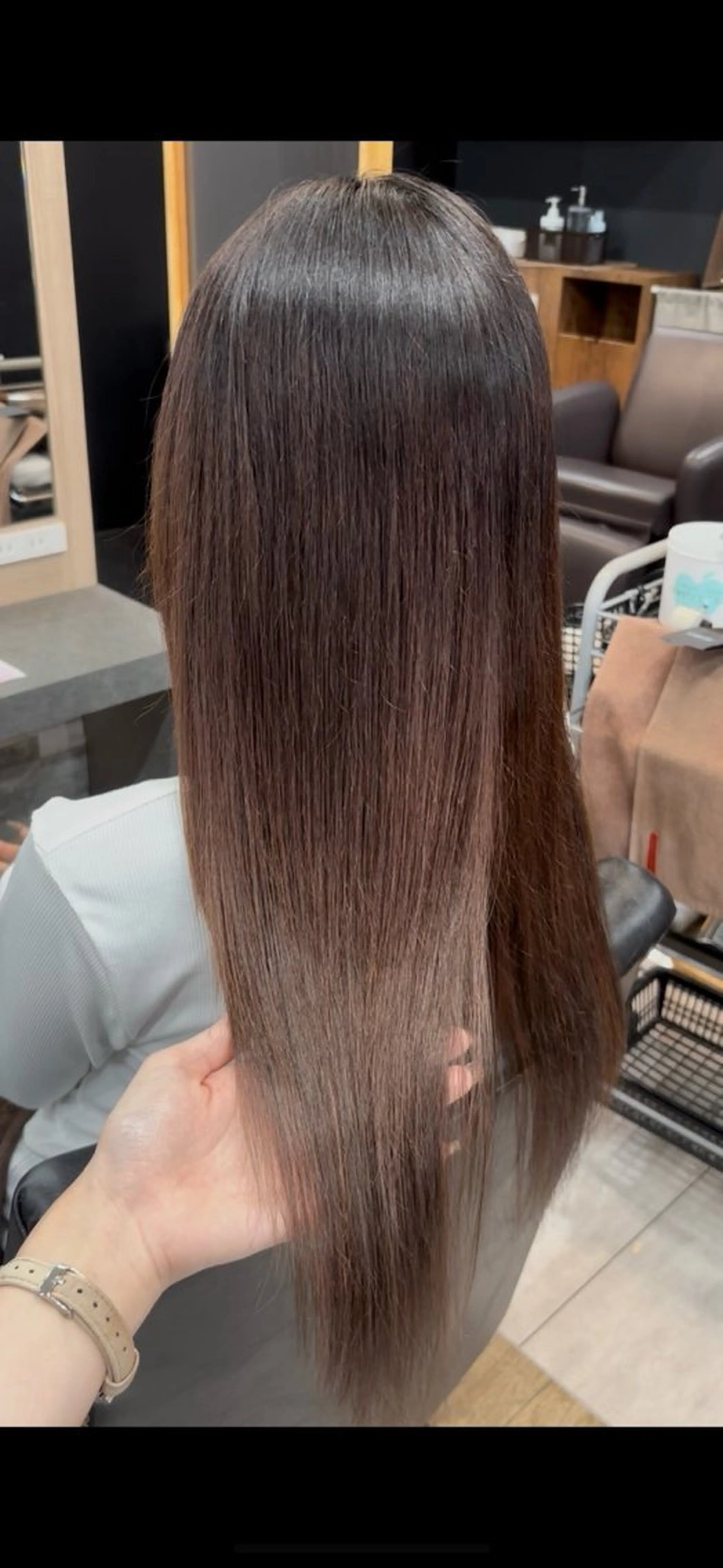 ロング エクステ 髪質改善 レイヤーカット エクステ 横浜/エクステ特化× 艶カラー/あいかのヘアスタイル