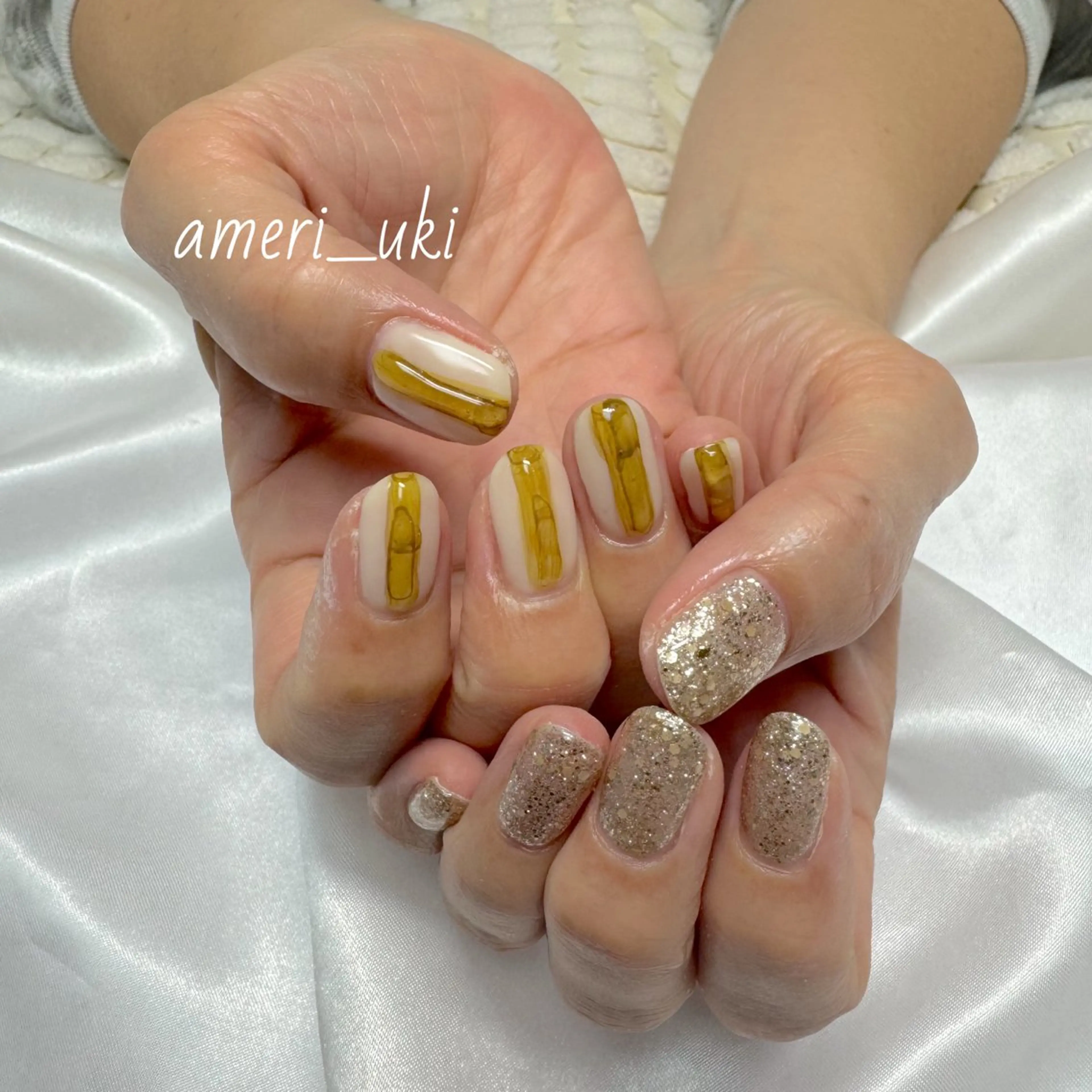 ネイル ハンドネイル Ameri nail /UKIのネイルデザイン