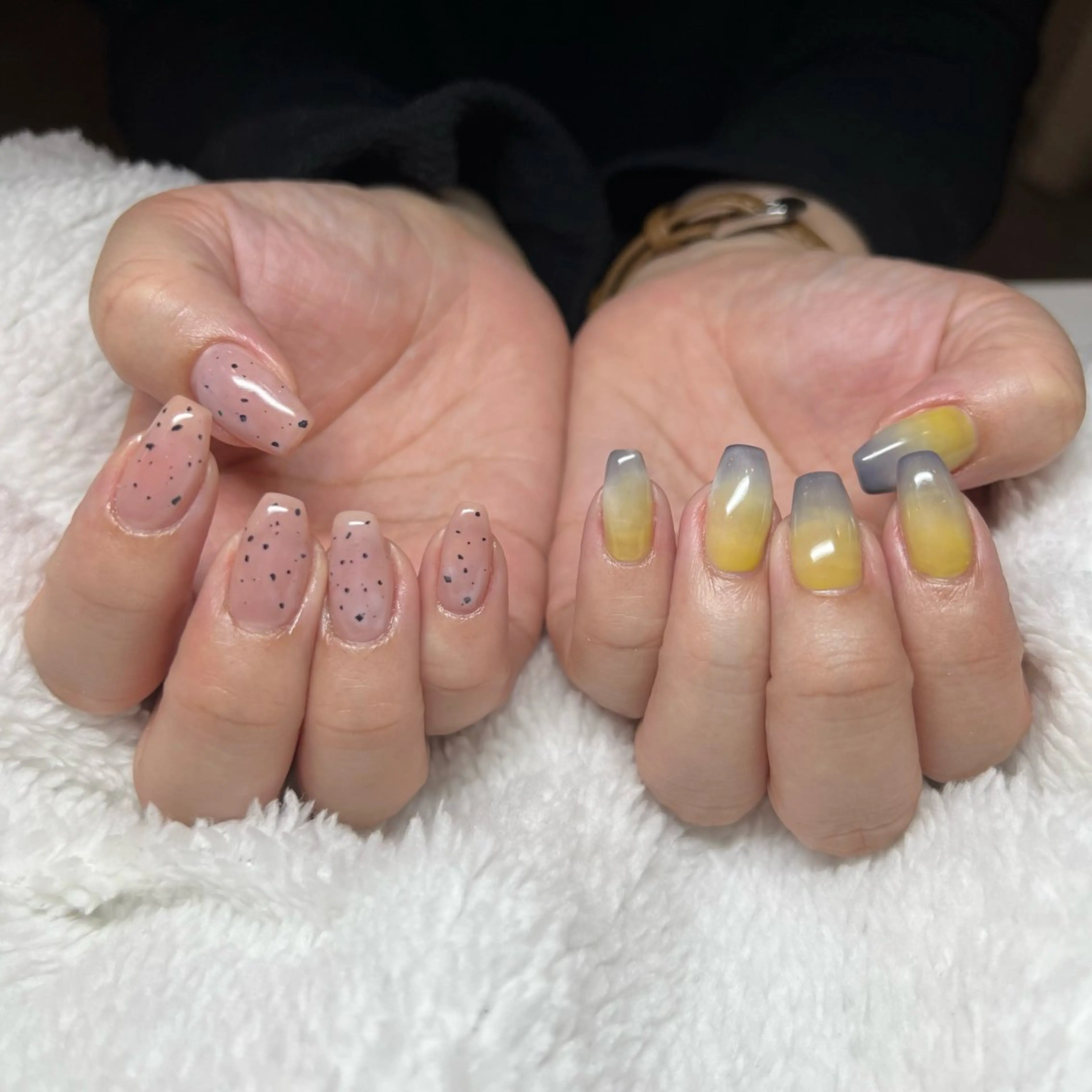 ネイル ニュアンスネイル Rommy Arisaのネイルデザイン