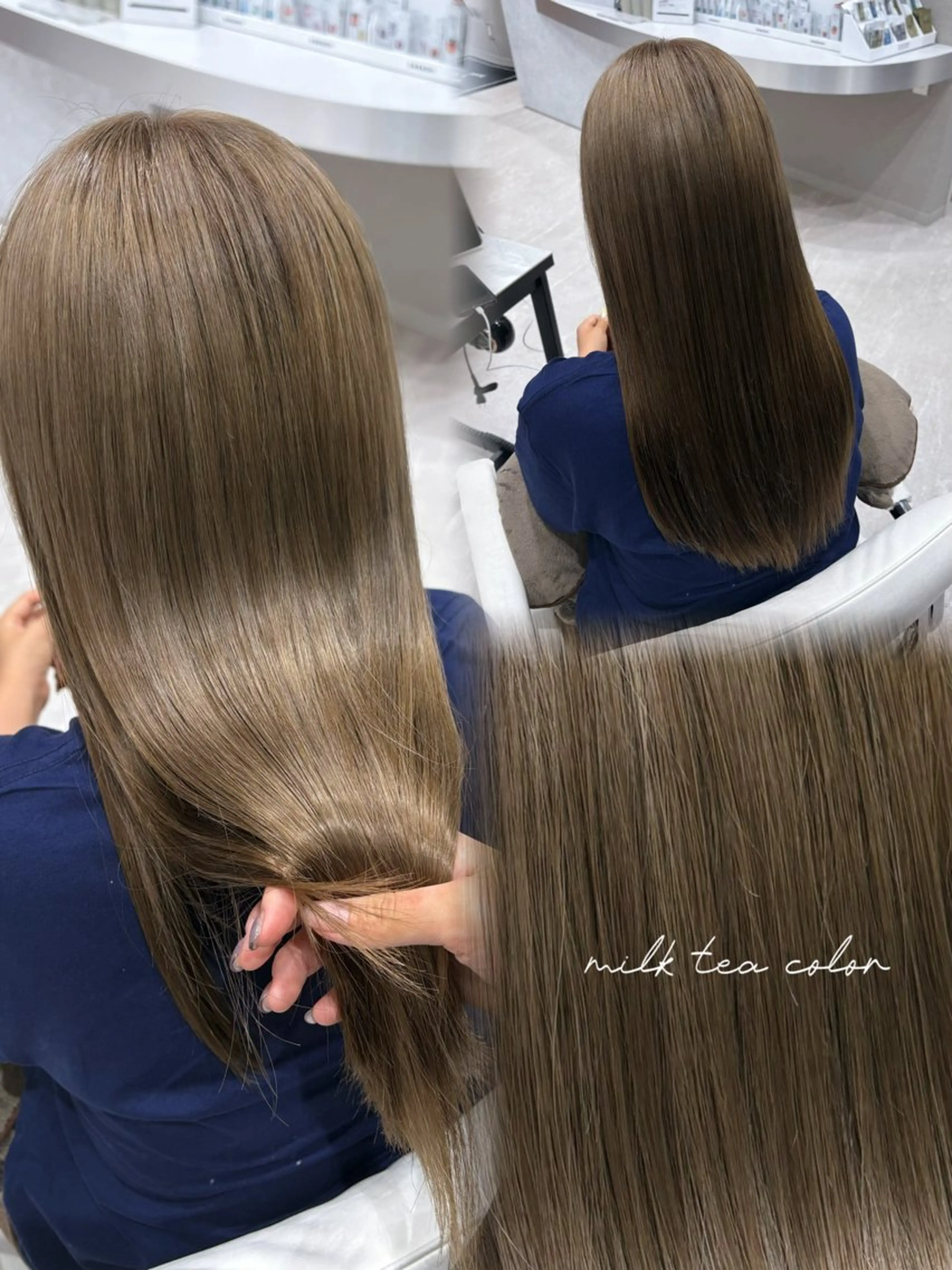 ロング ハイトーン/アレンジ hikaru🐰💕のヘアスタイル