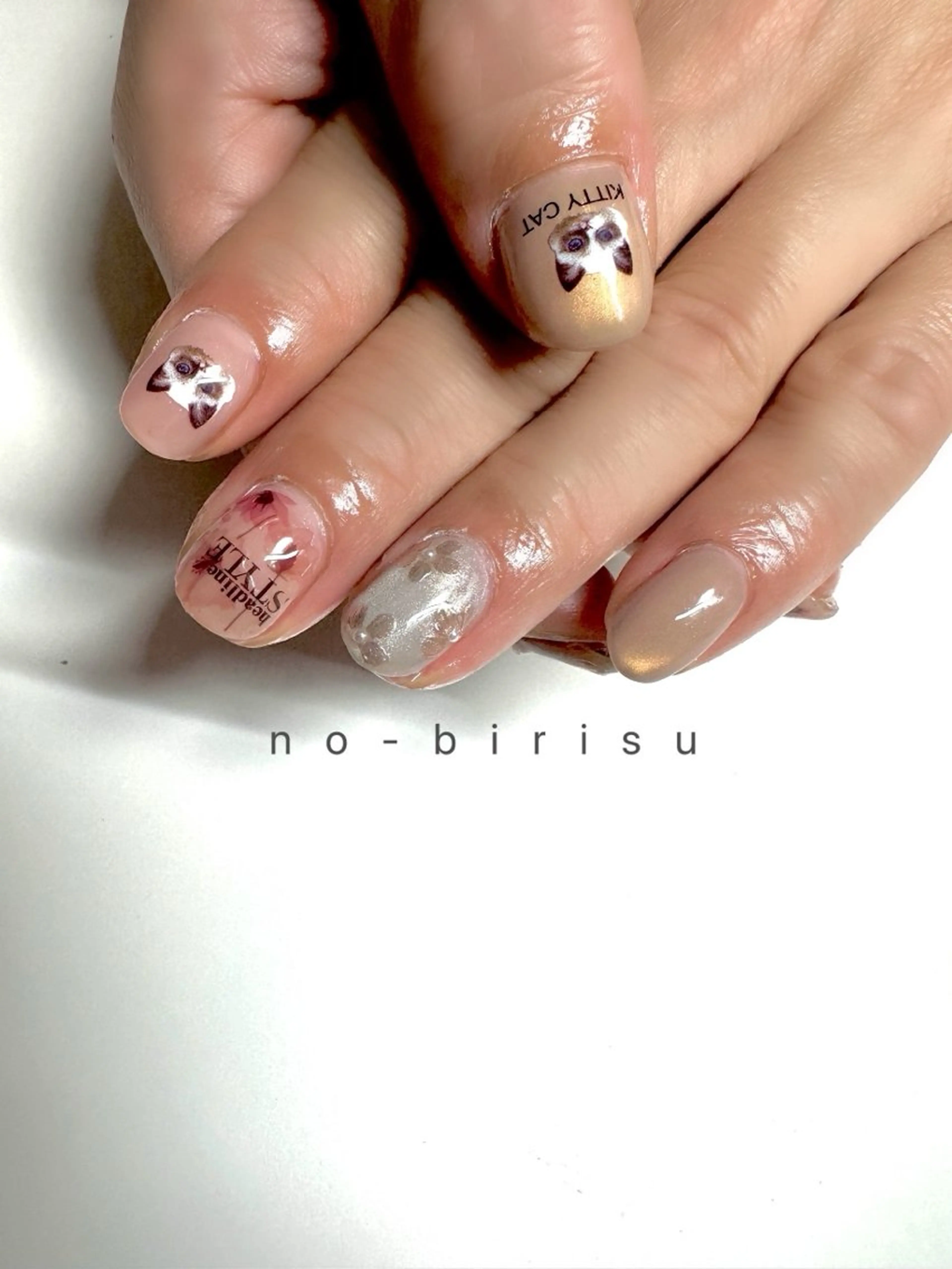 ネイル ハンドネイル no-birisu nailのネイルデザイン