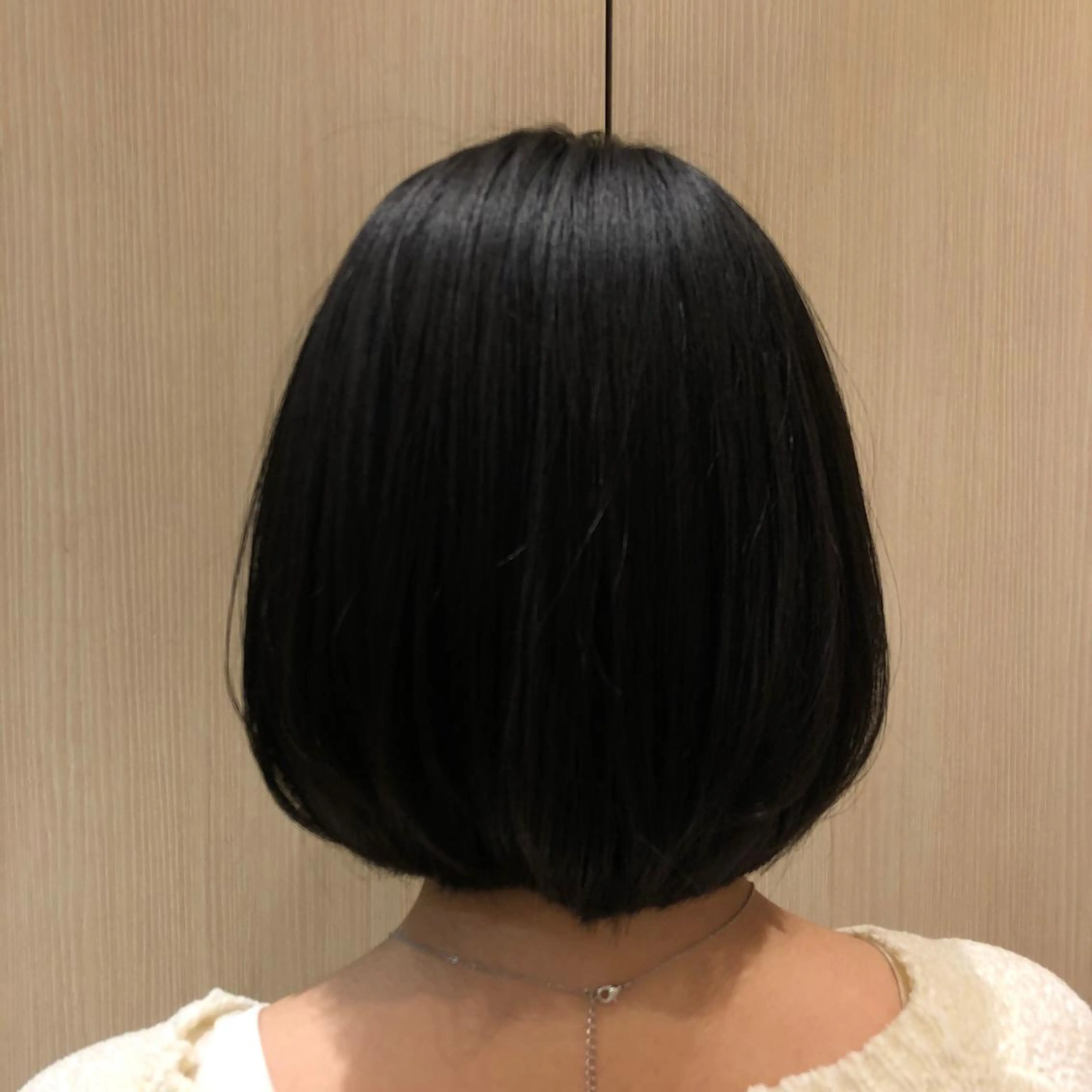 ミディアム カジサ ケイコのヘアスタイル