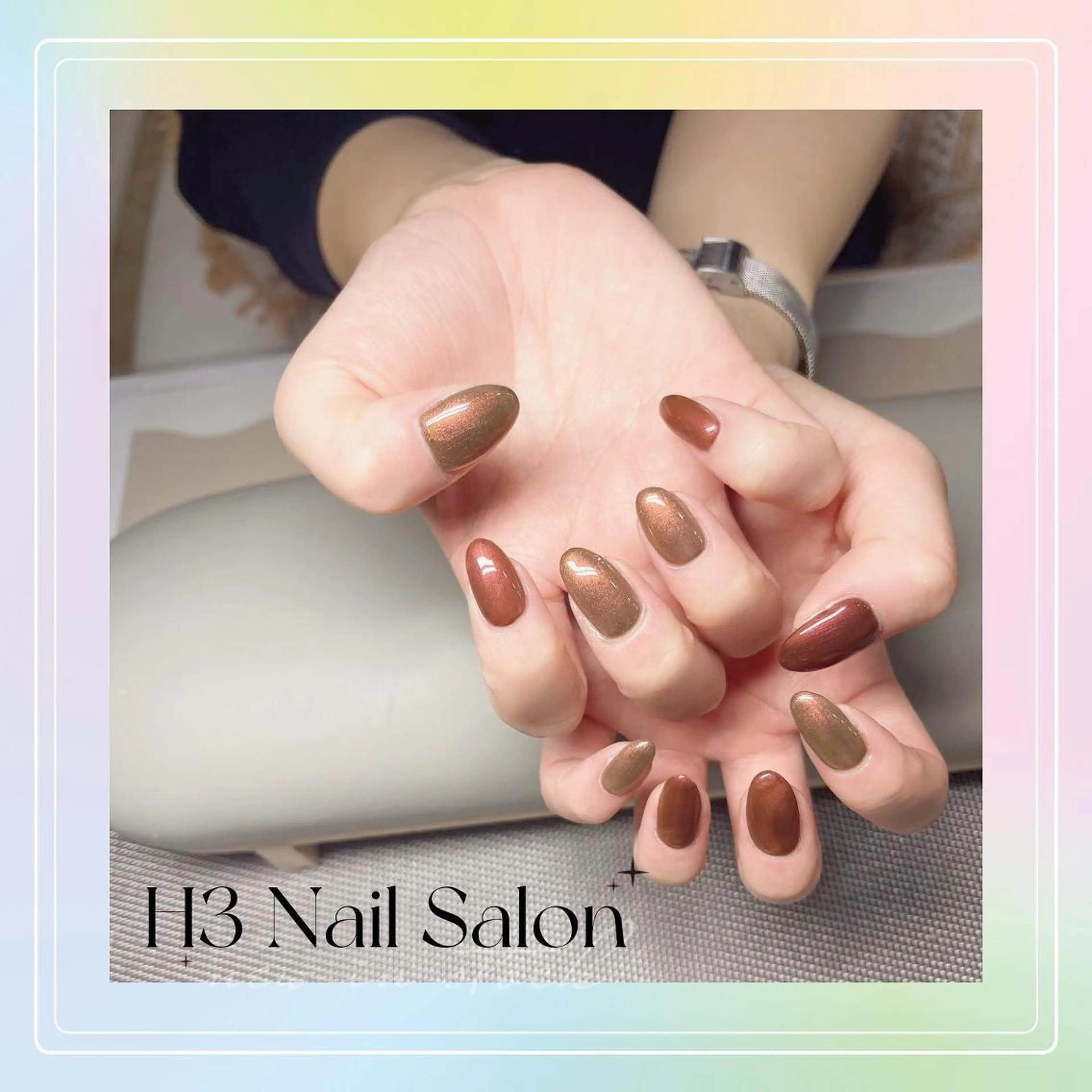 ミディアム Dione Nail みきのネイルデザイン