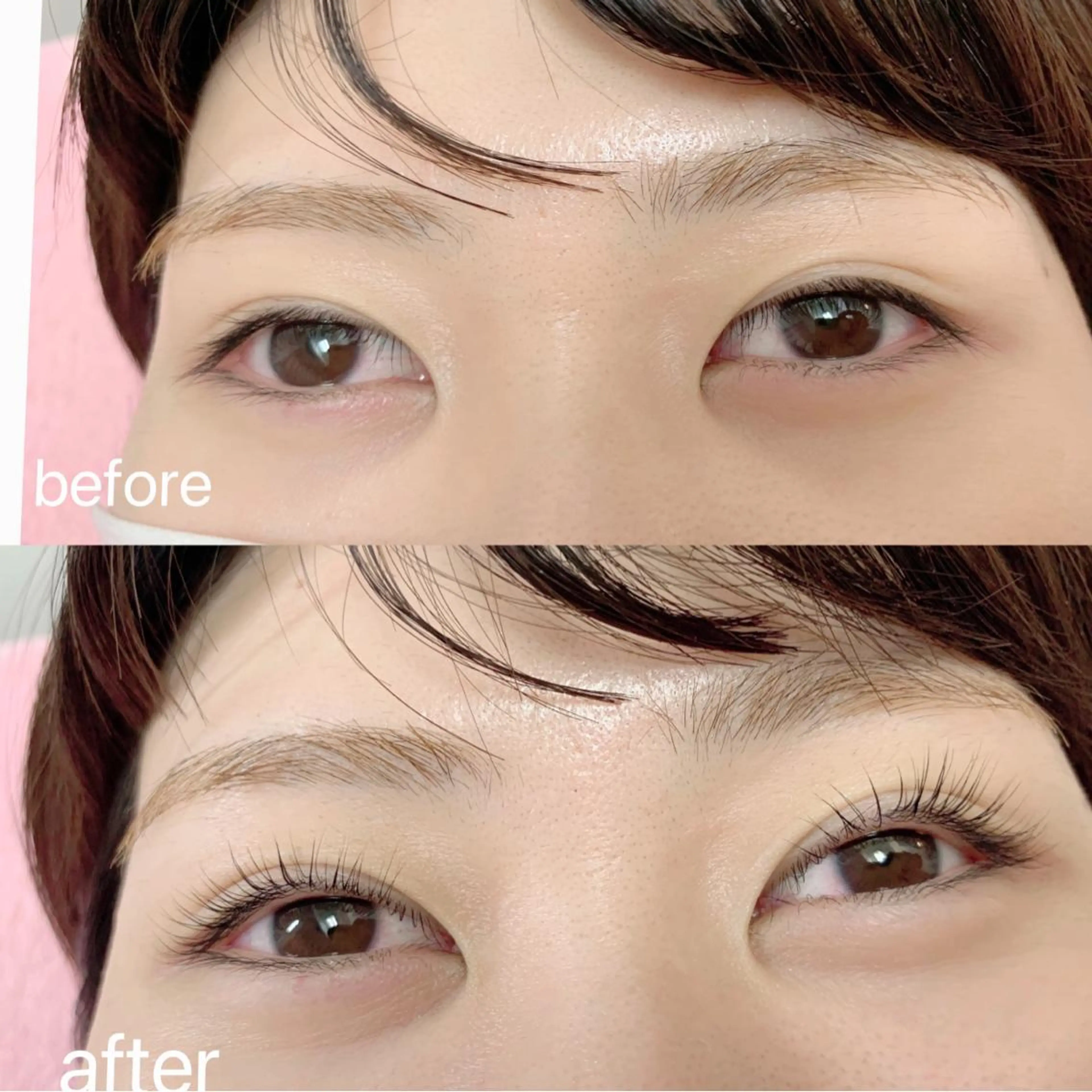 マツエク・マツパ マツパ Ai& Hitomiのマツエク・マツパデザイン