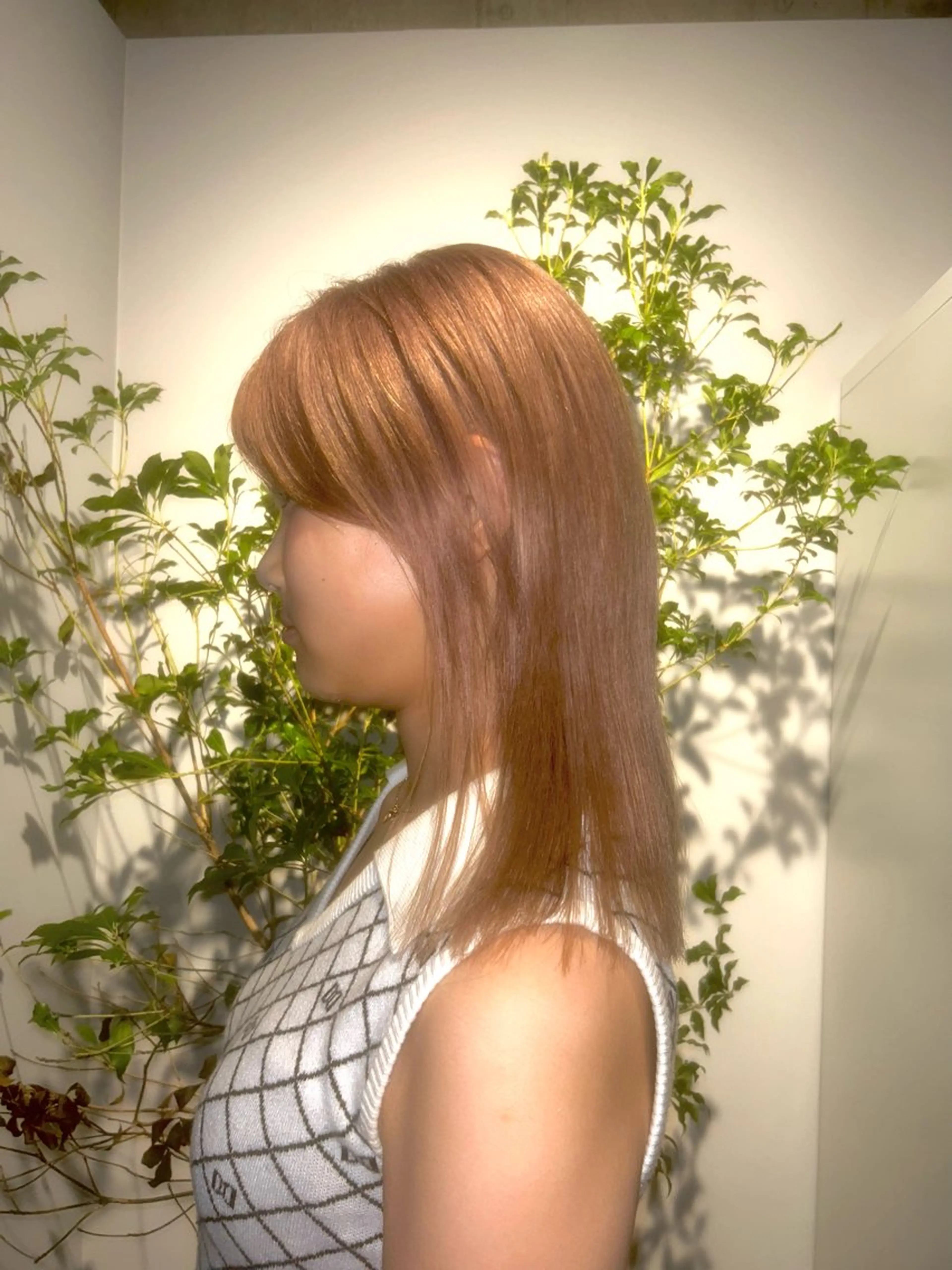 カラー 山崎 愛莉のヘアスタイル