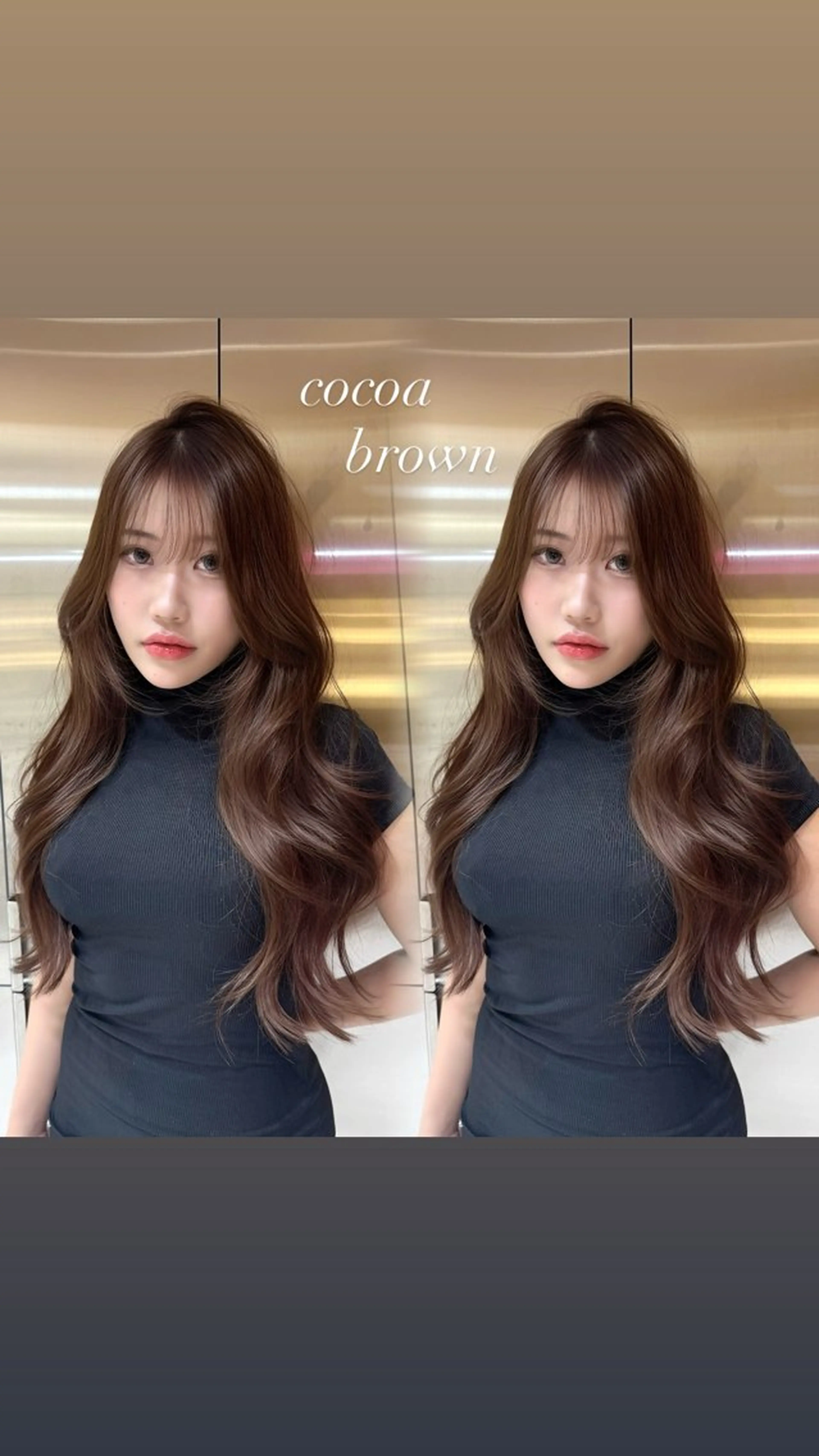 ロング カット ヘアカラー Kaede/ブリーチ なし/レイヤー🤍のヘアスタイル