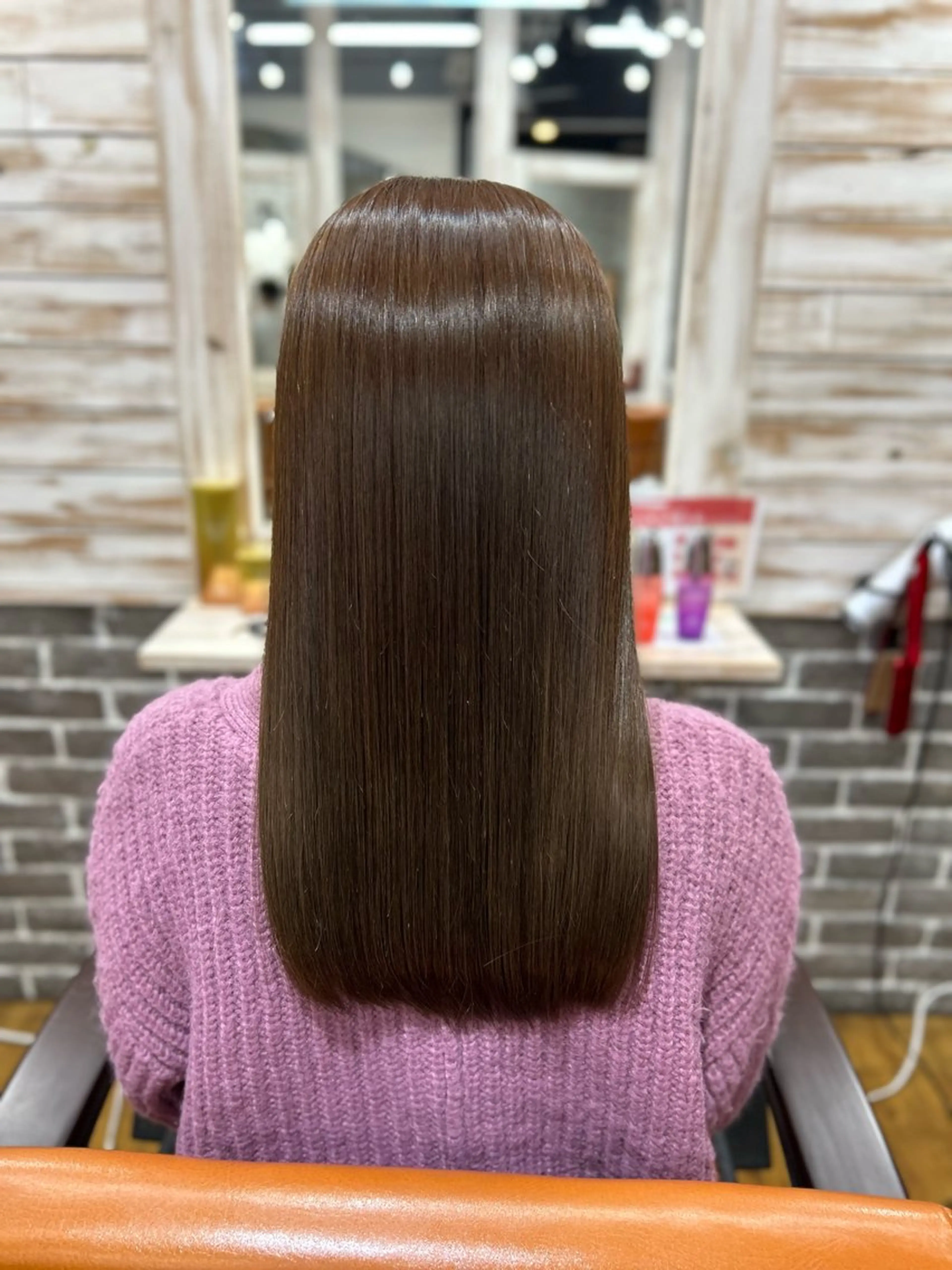 縮毛矯正 北口 優貴のヘアスタイル