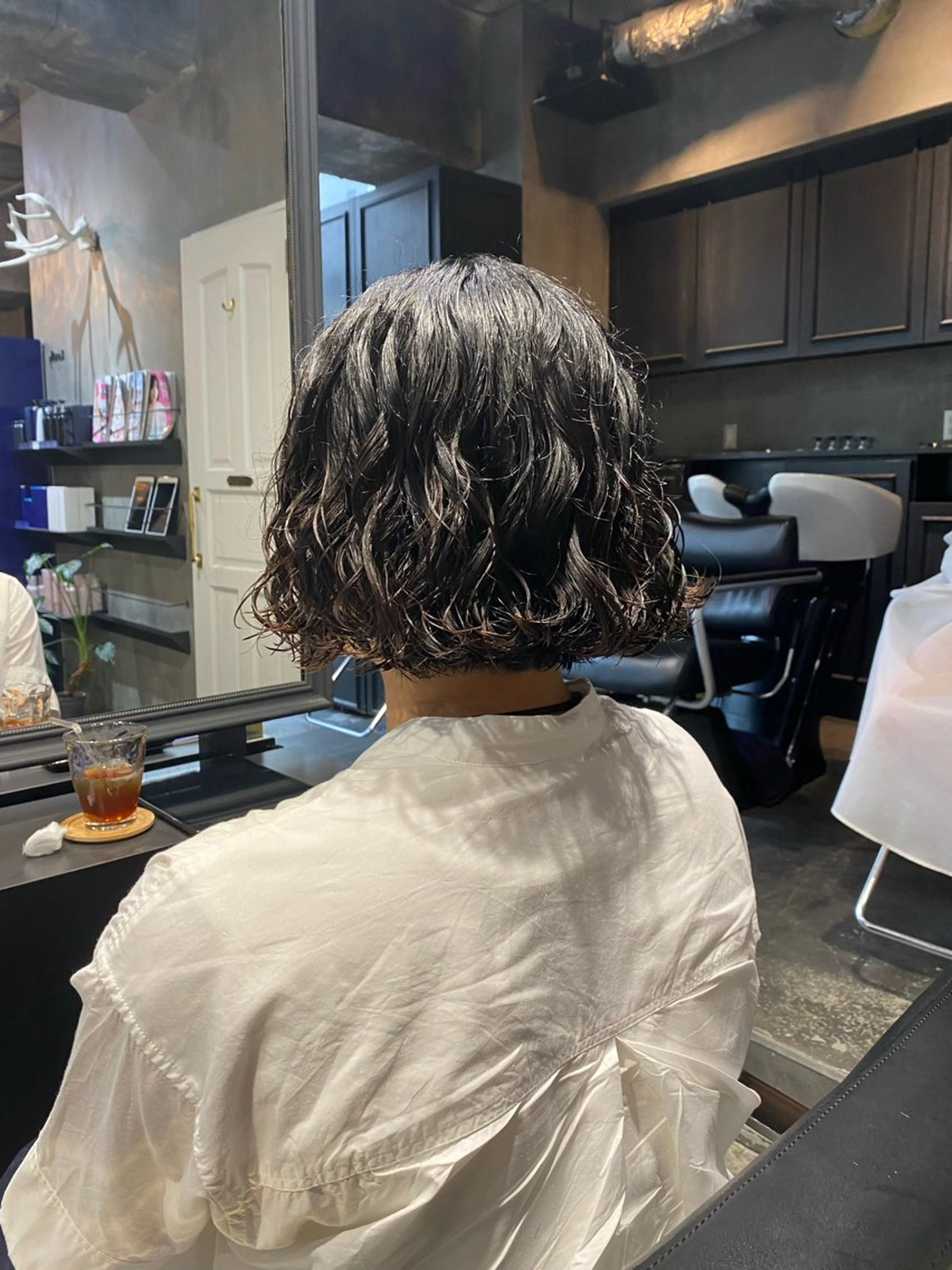 ショート パーマ カット パーマ 八戸パーマ/メンズパ ーマ/シンゴ。のヘアスタイル