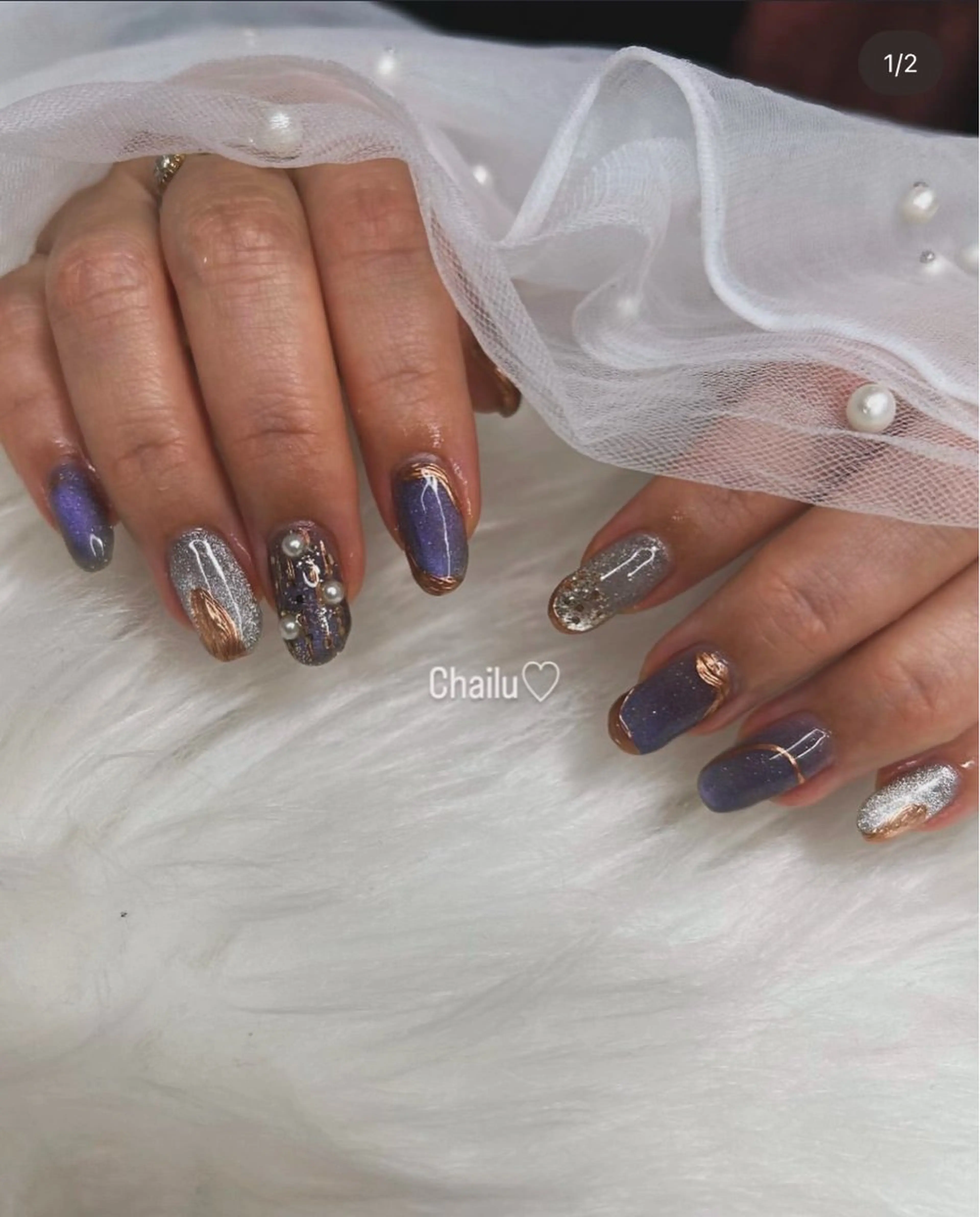 ネイル 伊佐 愛海のネイルデザイン