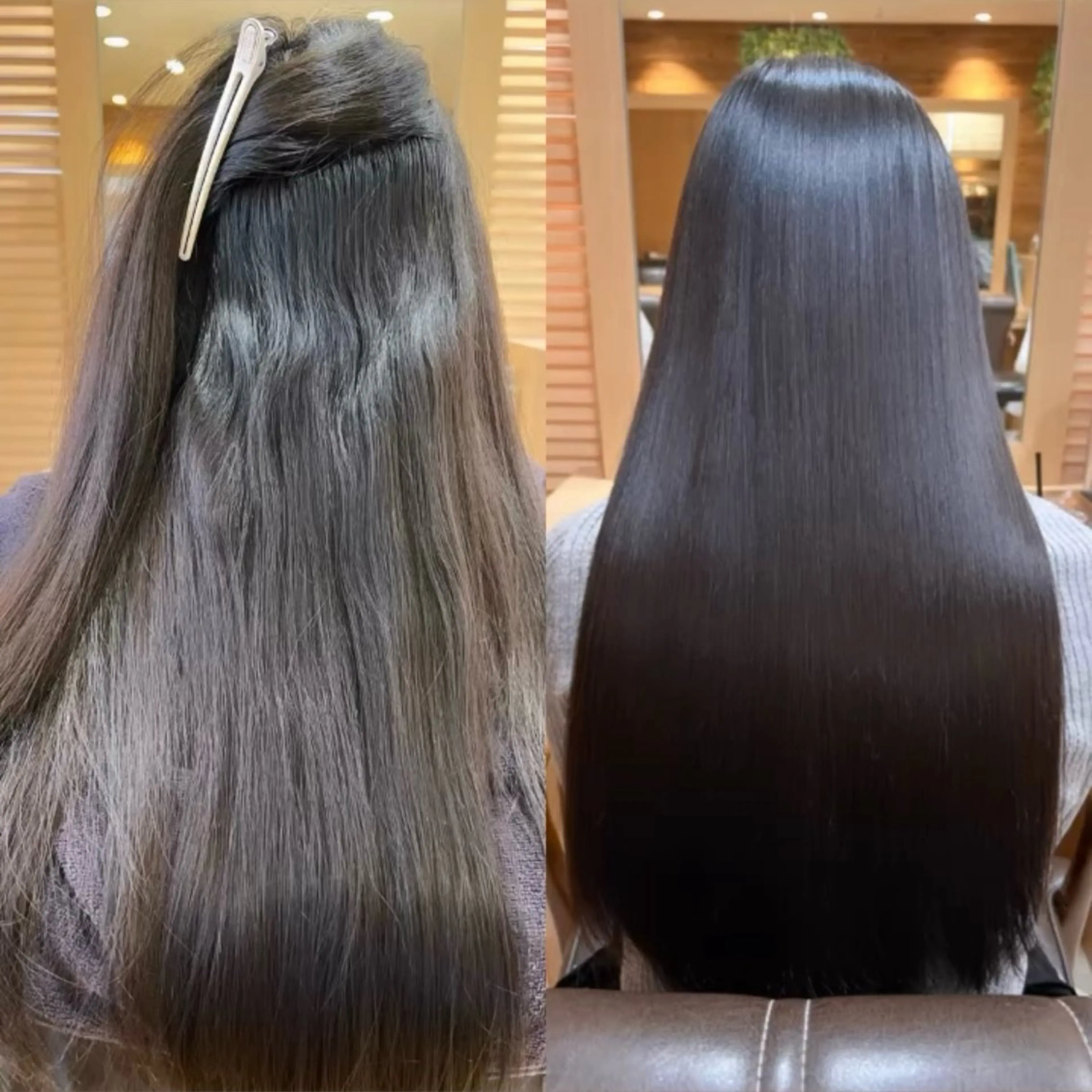 【🩵ミニモ限定🩵】縮毛矯正+カット+トリートメント✨¥17820（ブリーチ履歴は不可です🥺）の写真