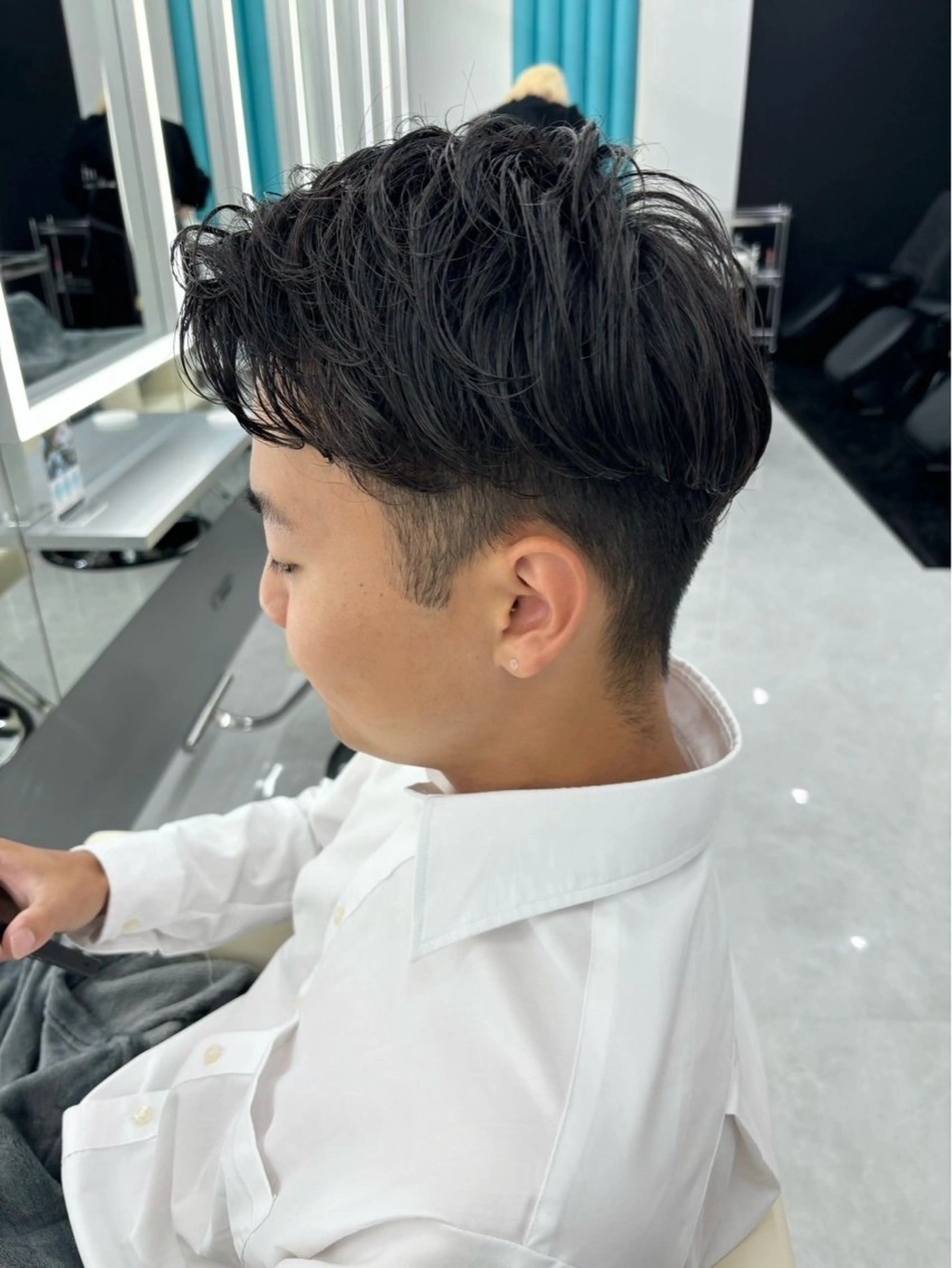 ショート パーマ メンズ メンズパーマ TACE AYANOのヘアスタイル