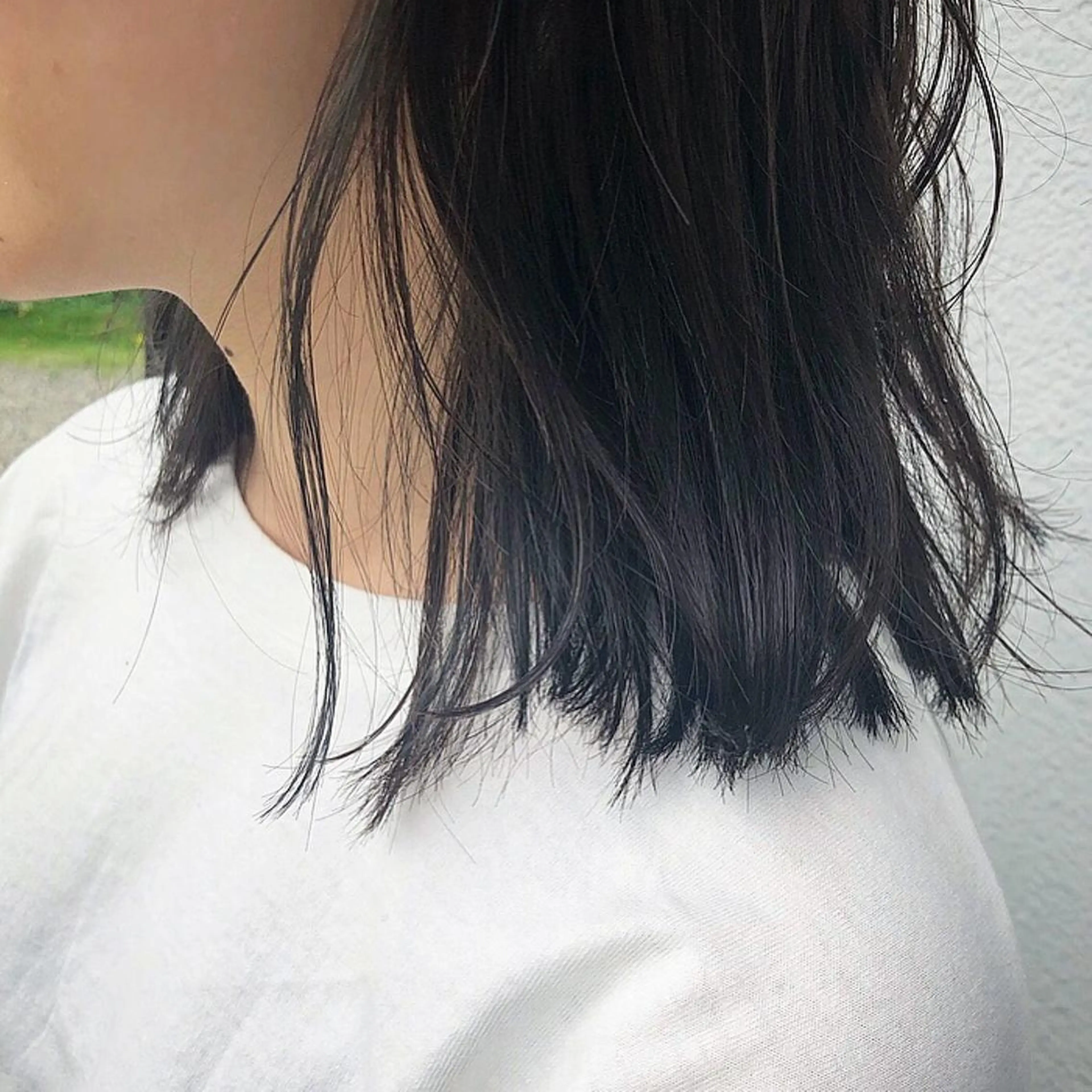 カラー ブルーカラー ヘアカラー ナチュラル透明感🌱 小山美樹子のヘアスタイル