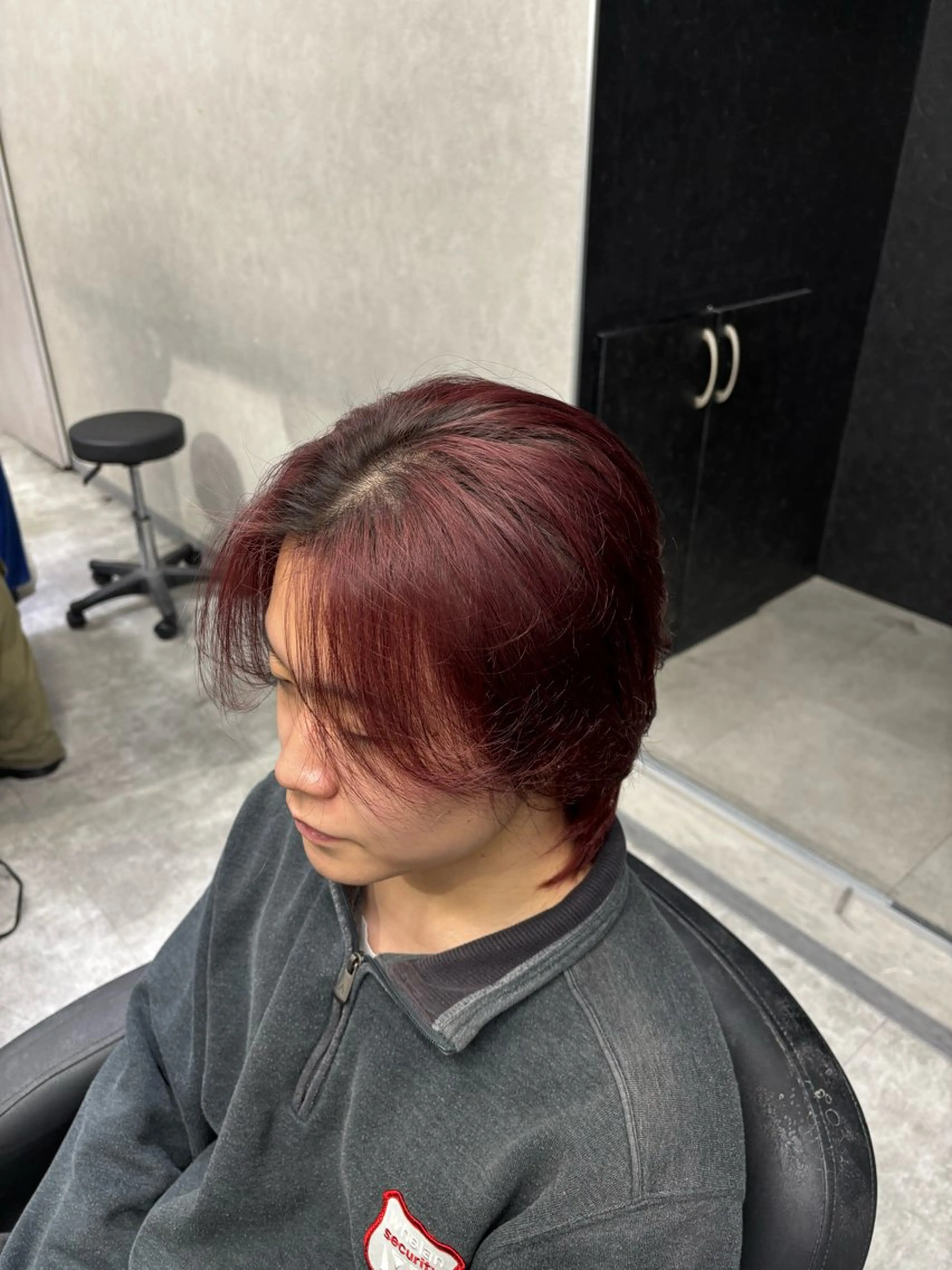 ショート カラー メンズ ヘアカラー トリートメント メンズ専門🔥/池袋 りくとのヘアスタイル