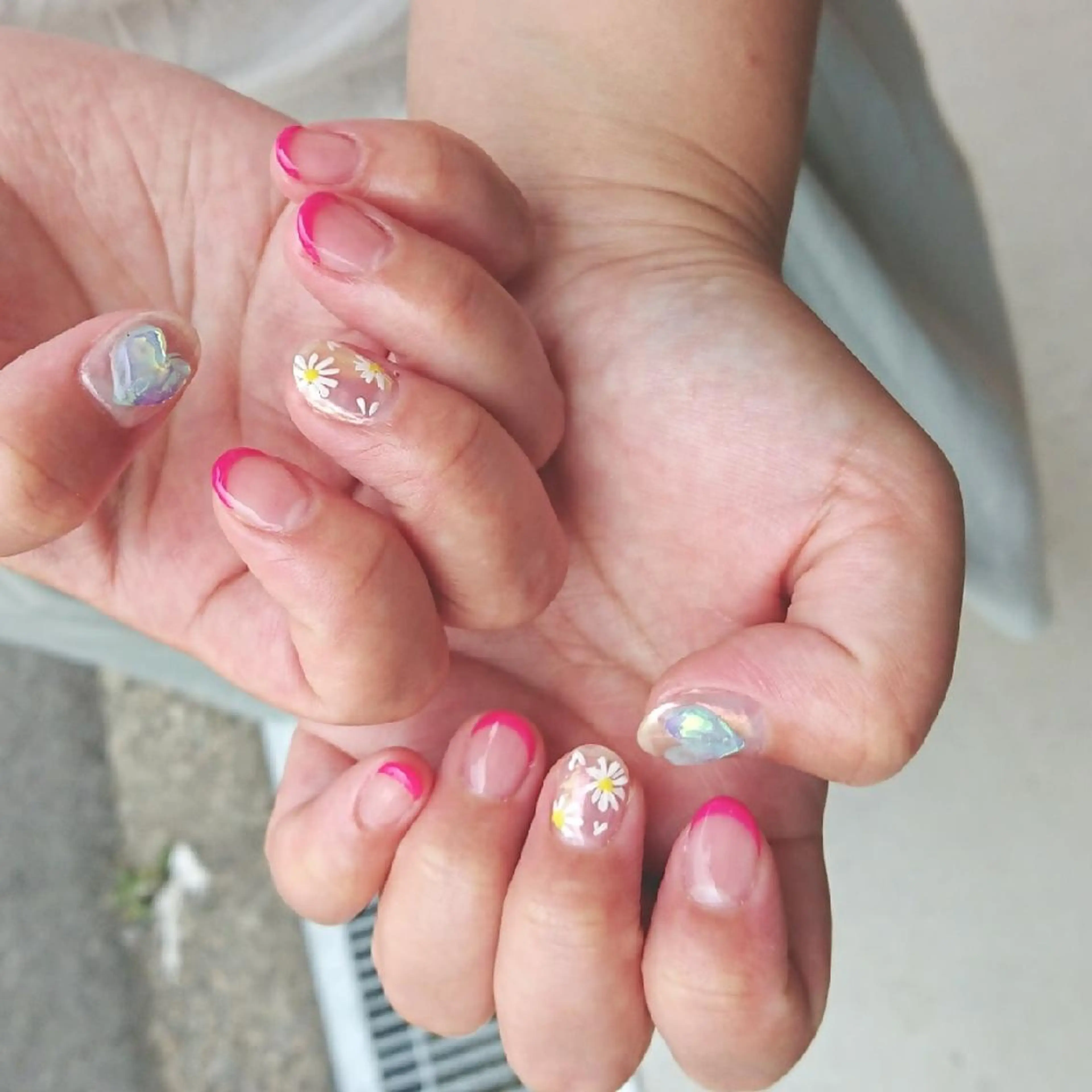 ネイル 氷ネイル・うるうるネイル shellnail さなえのネイルデザイン