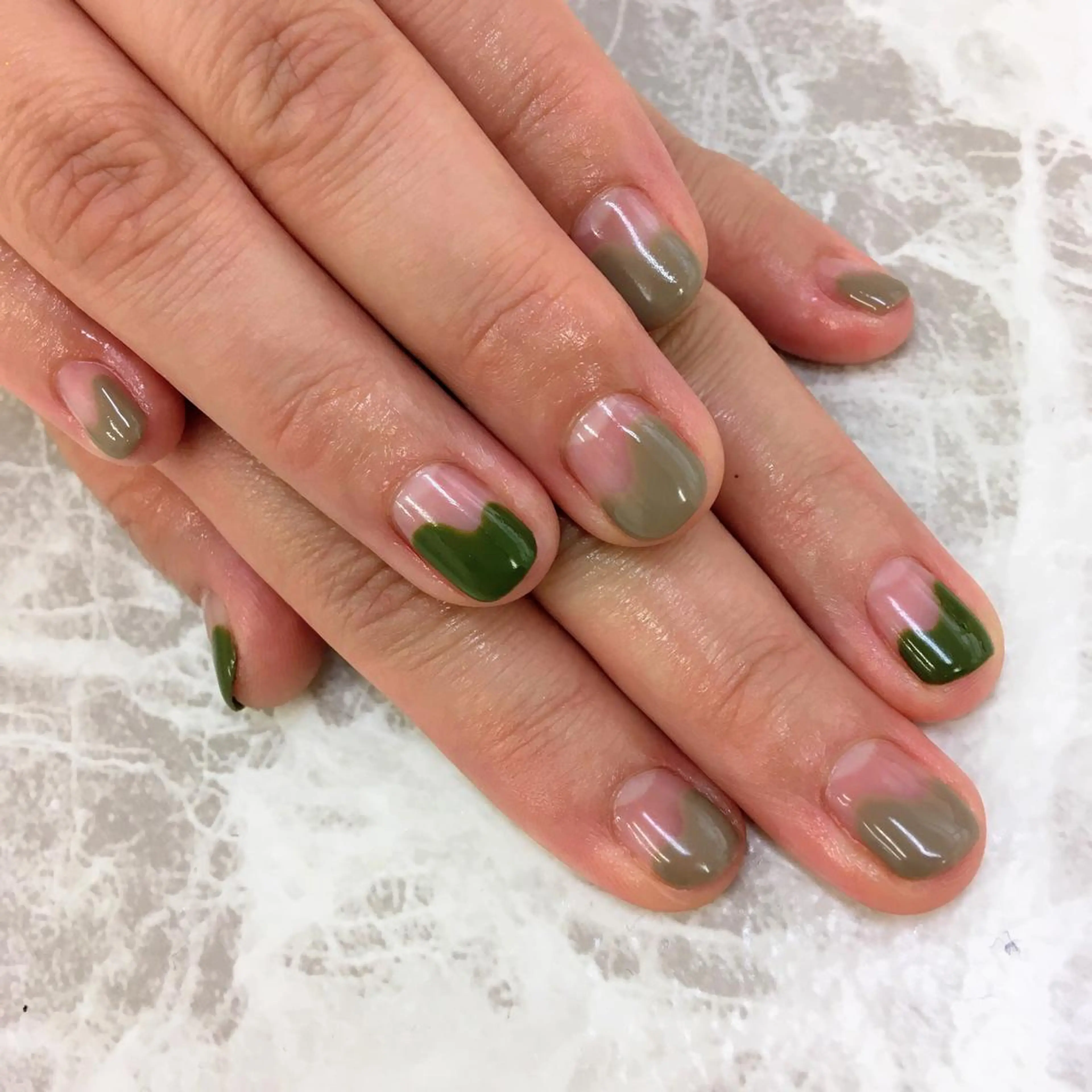 ネイル フレンチネイル 31Nail FOOT careのネイルデザイン