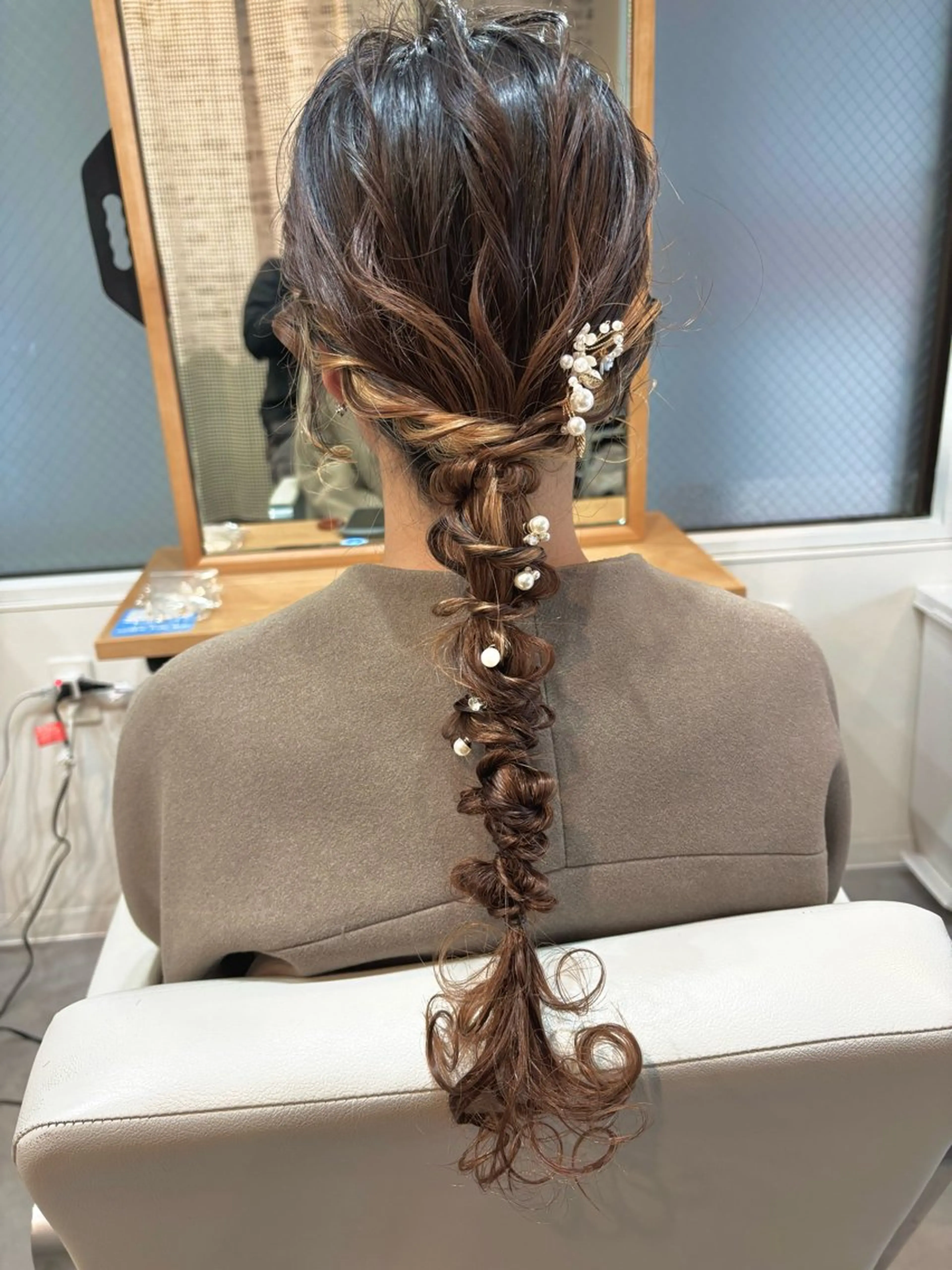 ロング rinrin 天文館のヘアスタイル