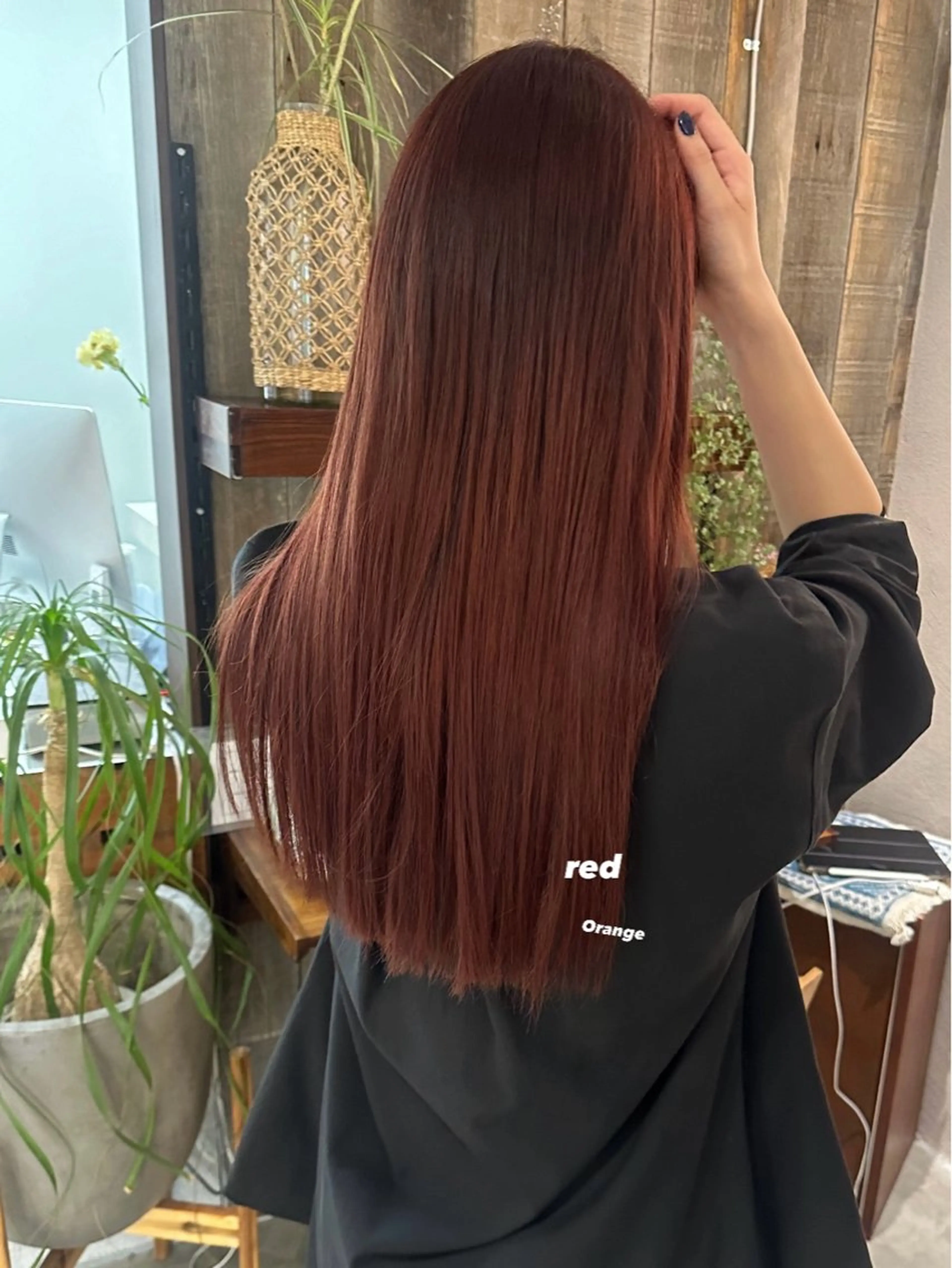 ロング カラー カット ヘアカラー トリートメント 暖色カラー/レイヤー 🌙 オノユリカのヘアスタイル
