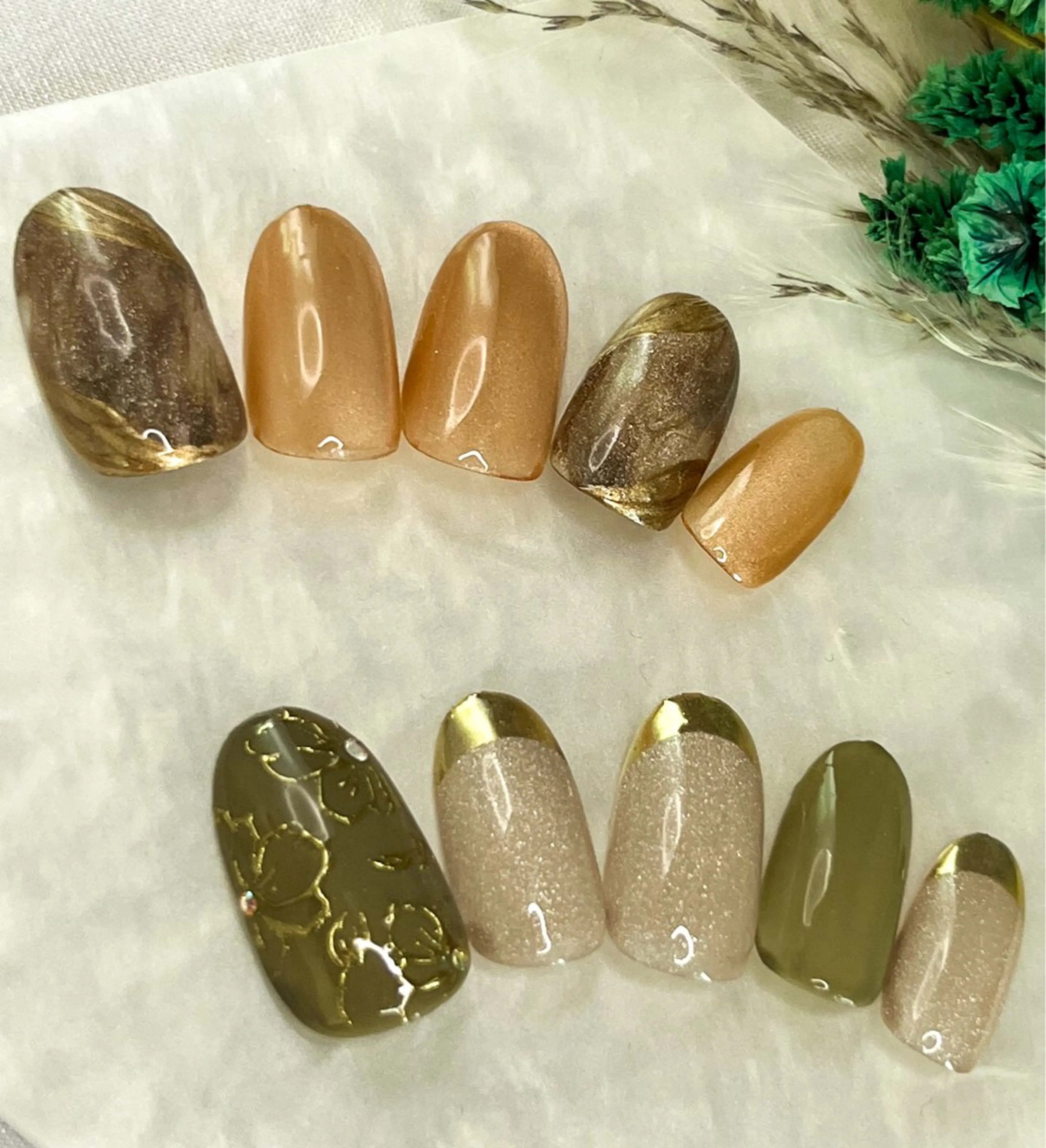 ネイル ジェルネイル Nail salon Loaのネイルデザイン