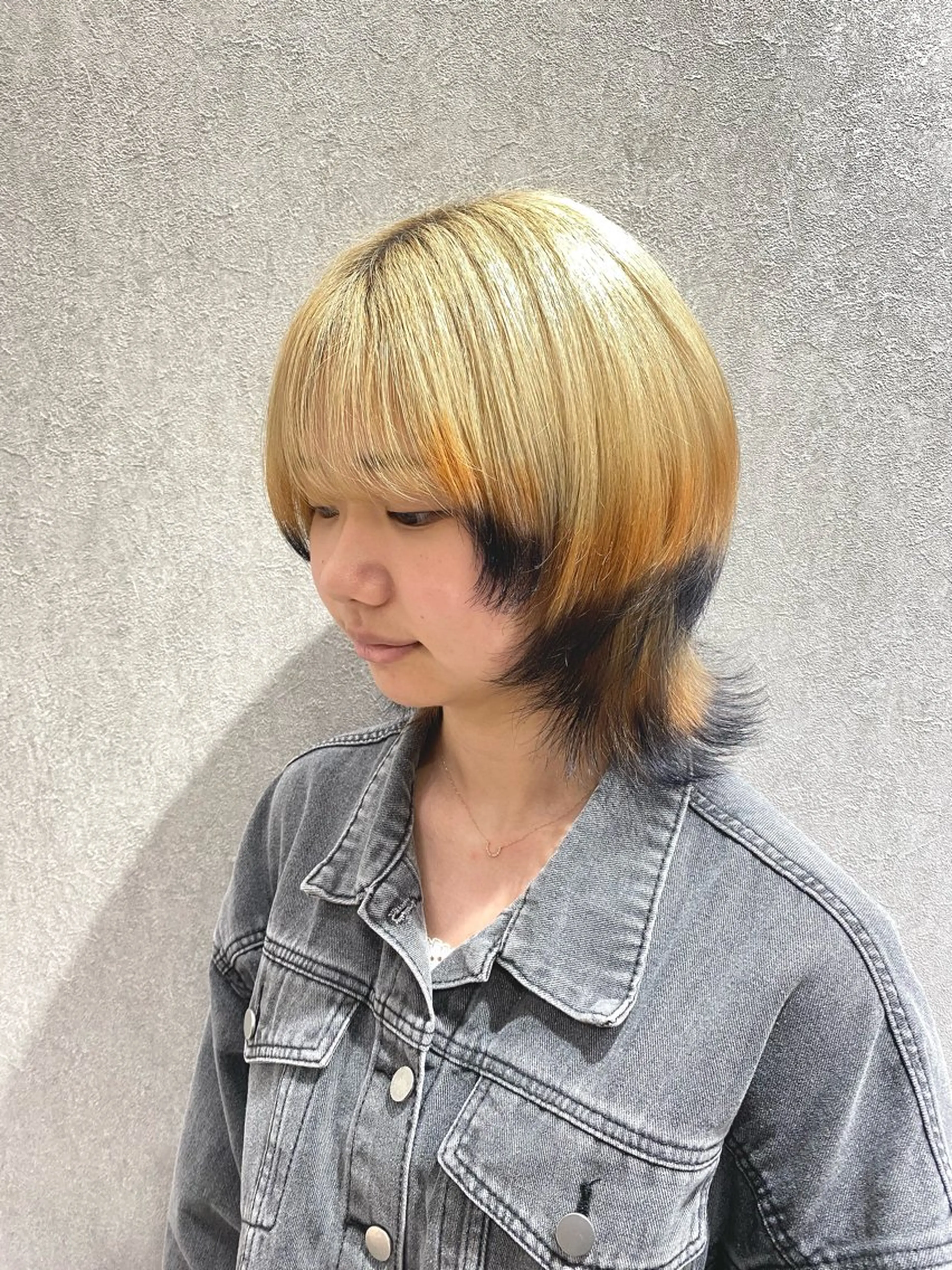 ショート カラー レイヤーカット ウルフカット ウルフレイヤー カット ヘアカラー トリートメント 低ダメージ施術/ 🐮牛木 史裕🐮のヘアスタイル