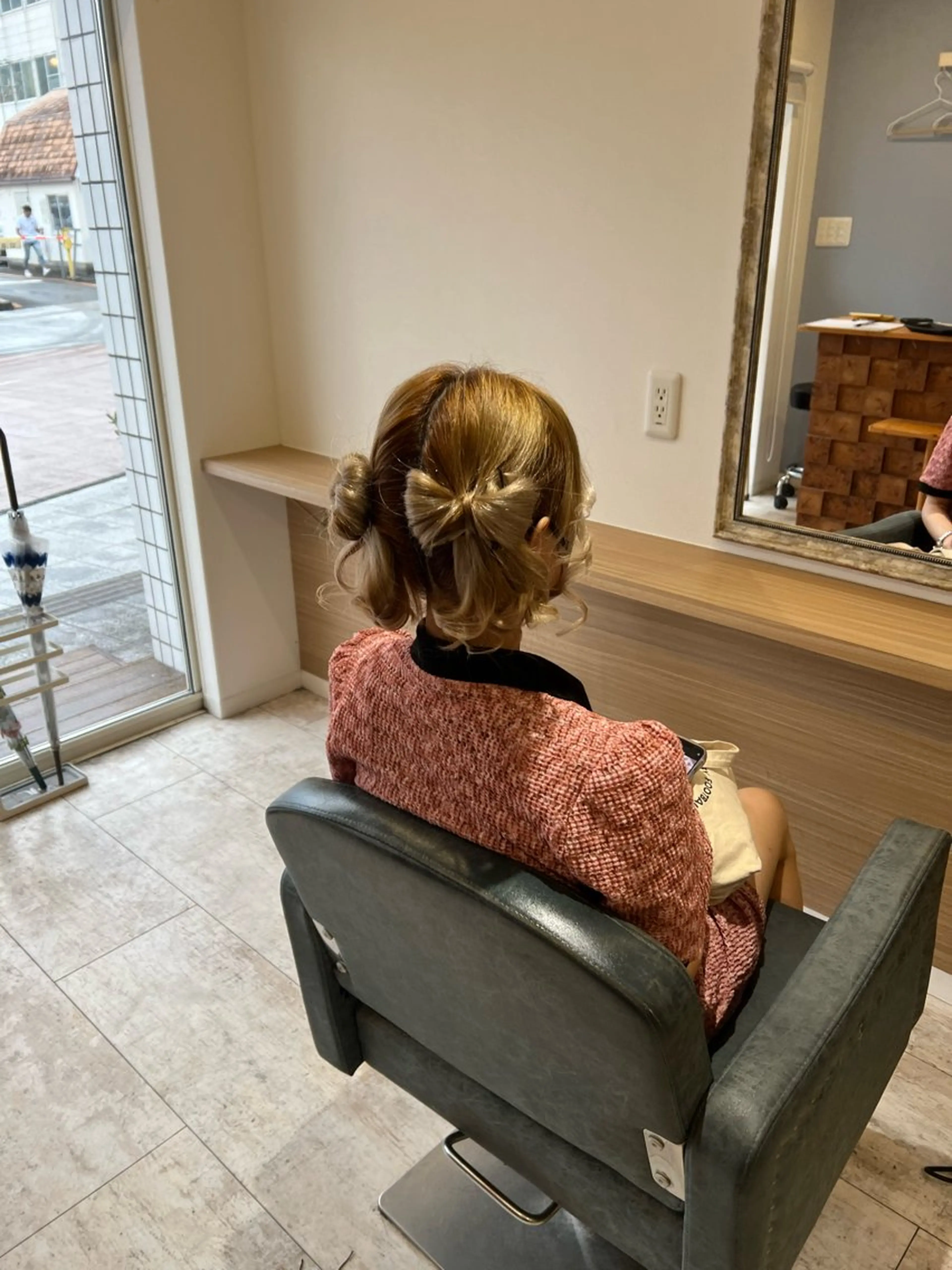 セミロング ヘアセット マテリアル 中央駅店のヘアスタイル