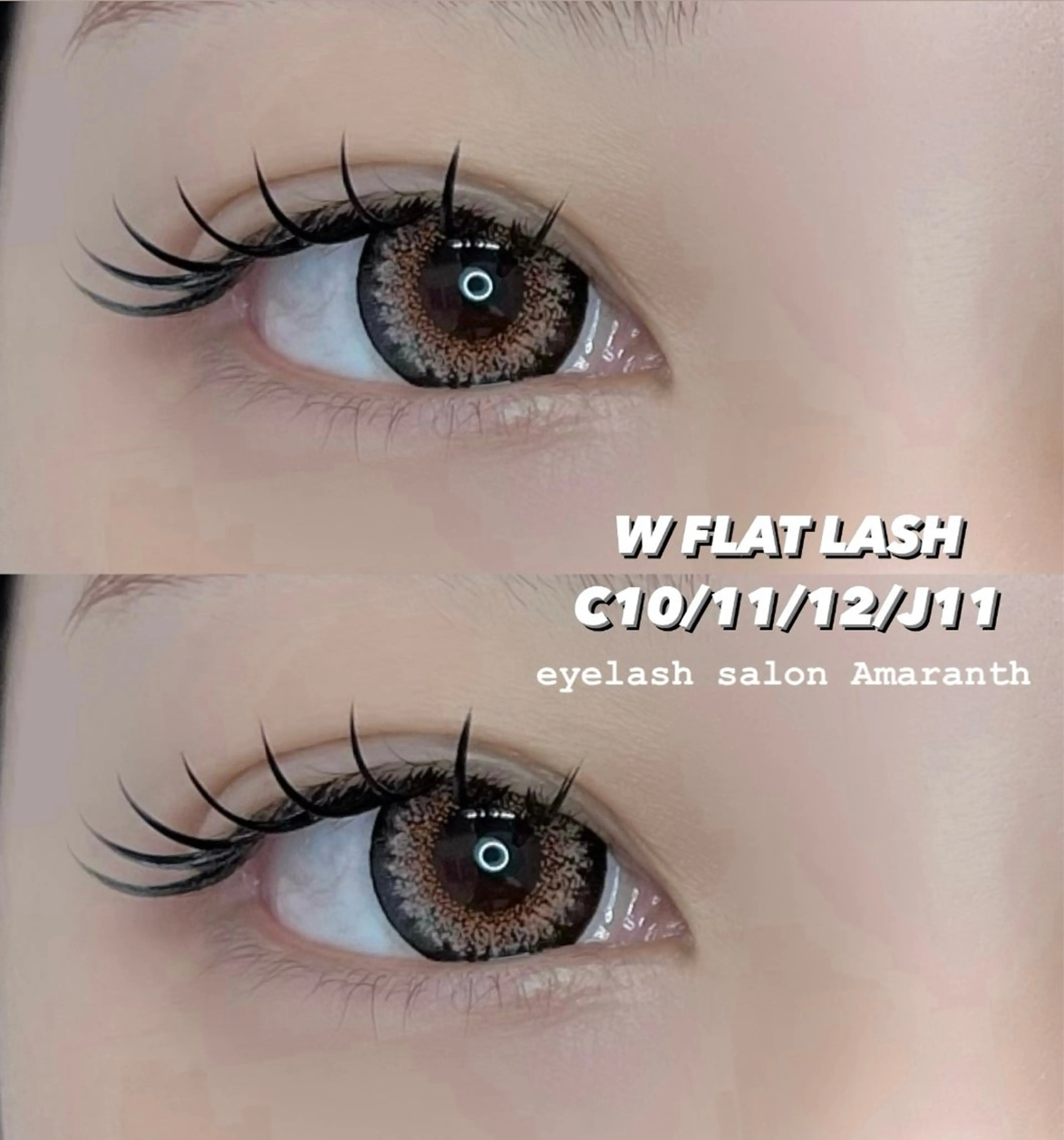 マツエク・マツパ 束感まつ毛 Lilou wakanaのマツエク・マツパデザイン