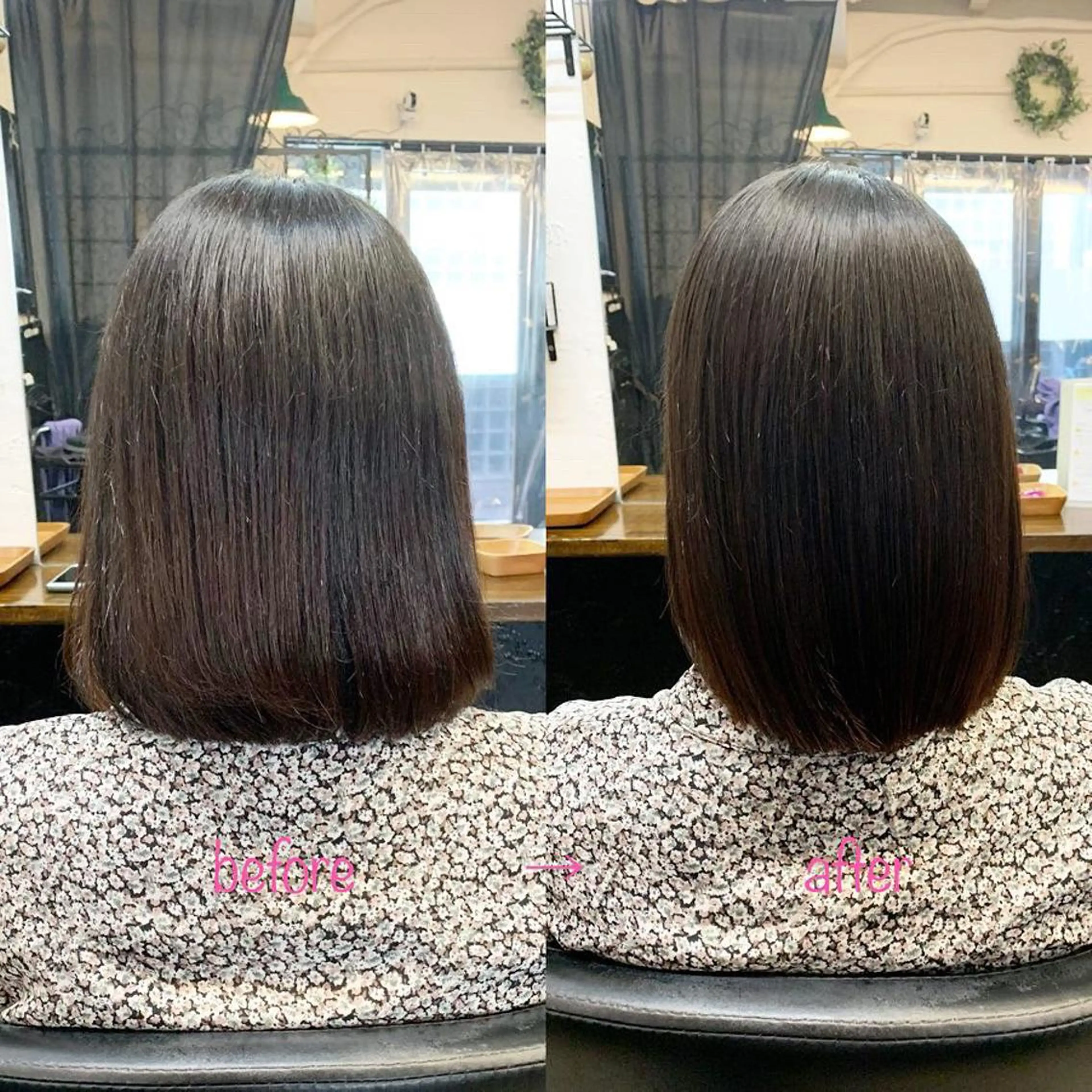 ショート カット 縮毛矯正 トリートメント 縮毛矯正&髪質改善 MAILHAIRのヘアスタイル