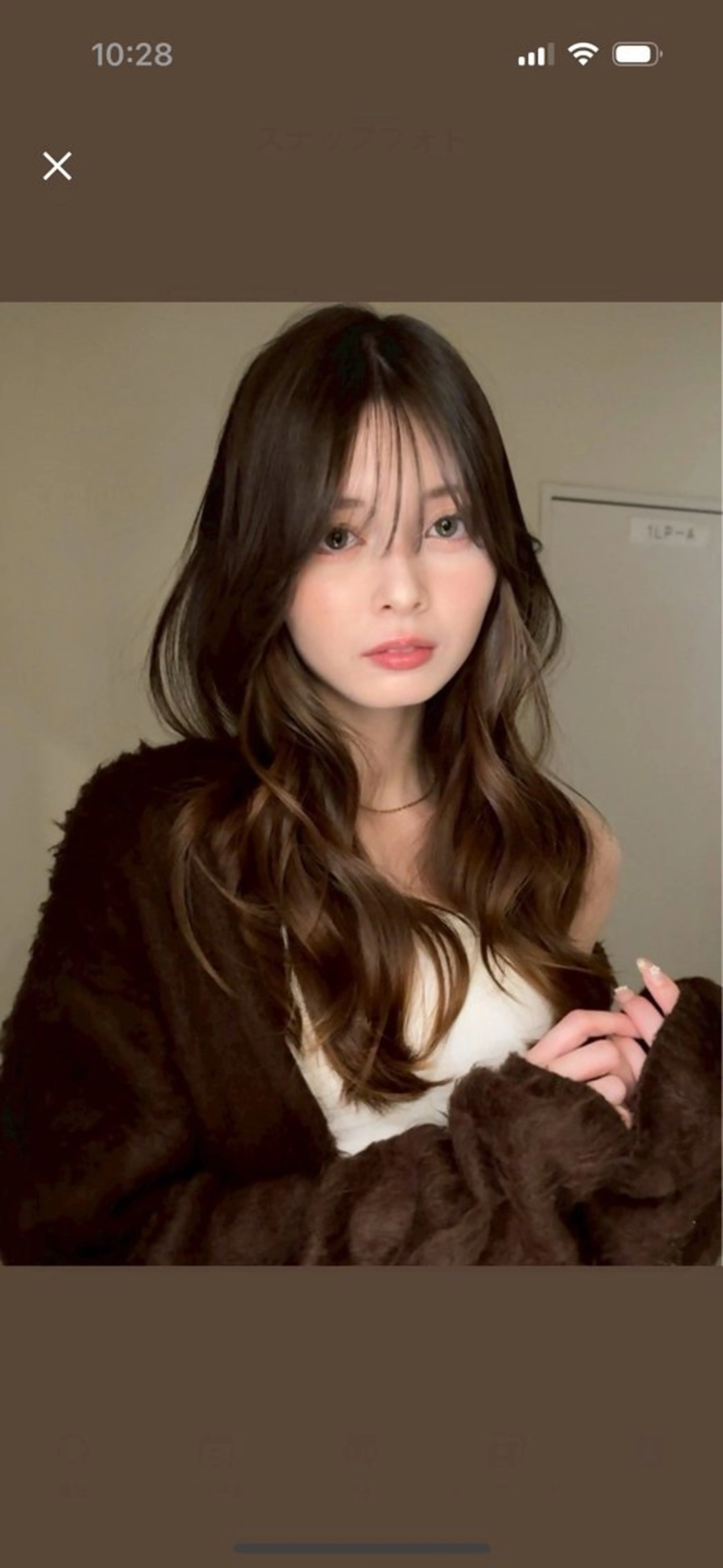 セミロング 🎀 うる艶透明感 カラー / 錦糸町のヘアスタイル