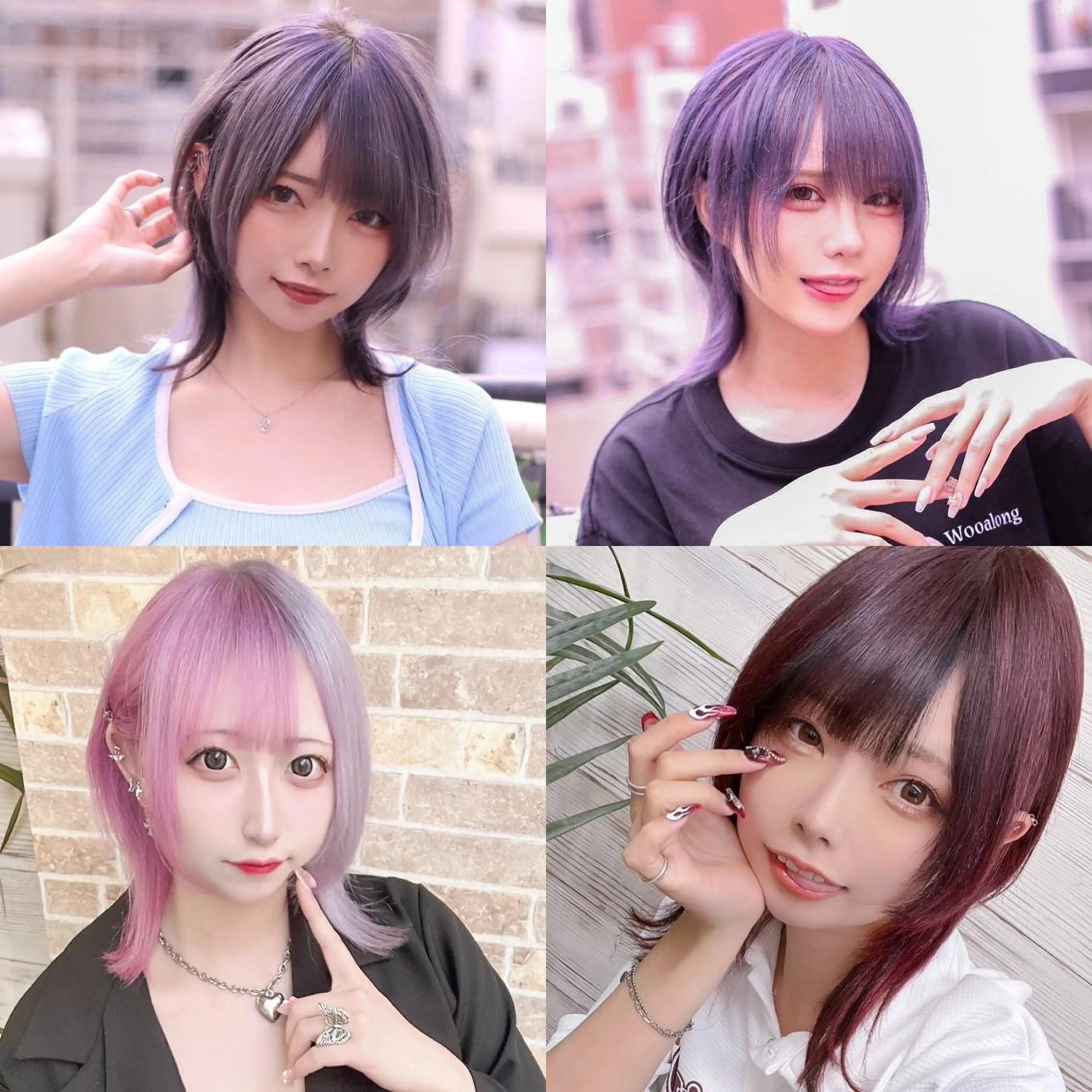 ショート カラー メンズ メンズウルフカット ウルフカット 北沢 隆のヘアスタイル