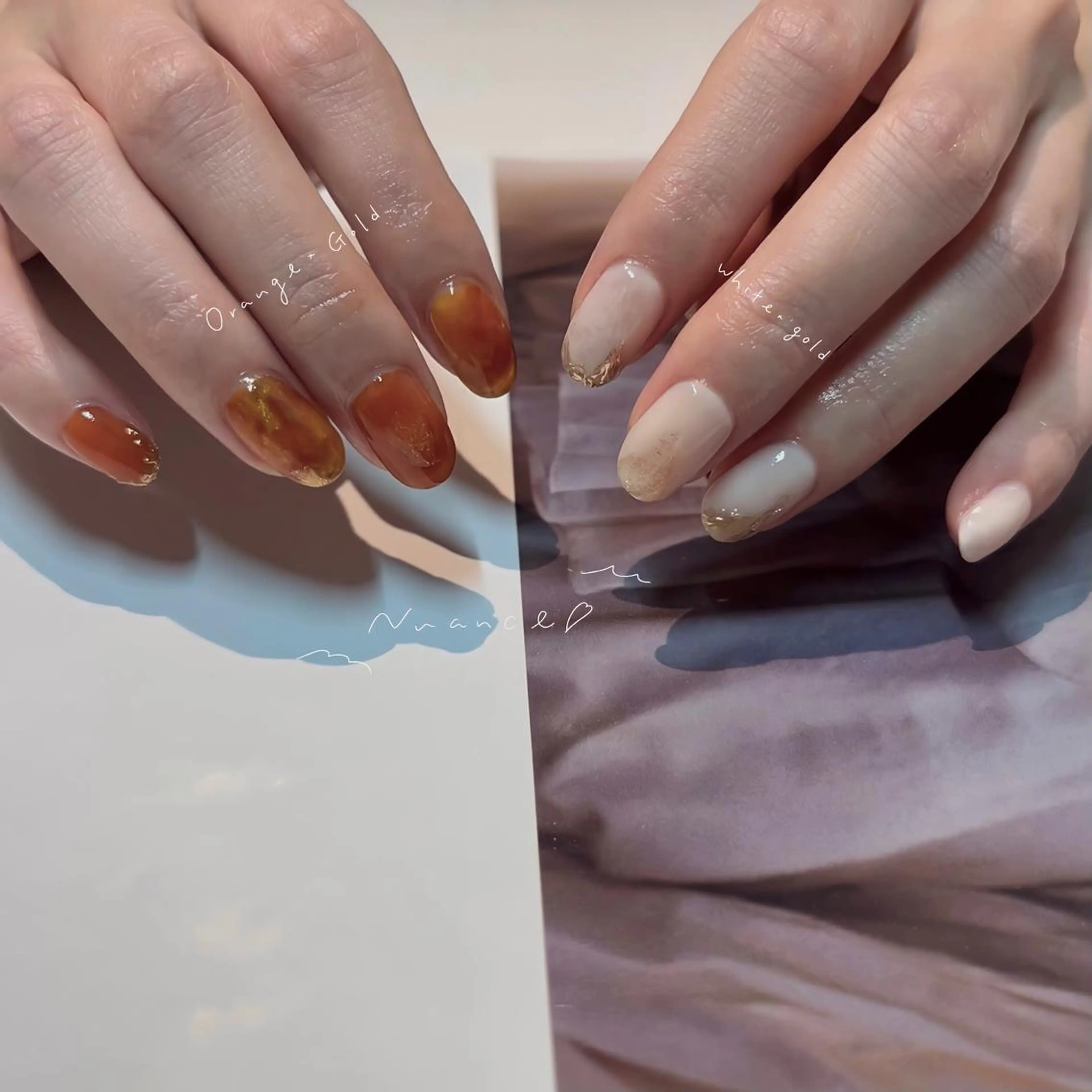 ネイル アートネイル 持ち込み ハンドネイル &. momoのネイルデザイン