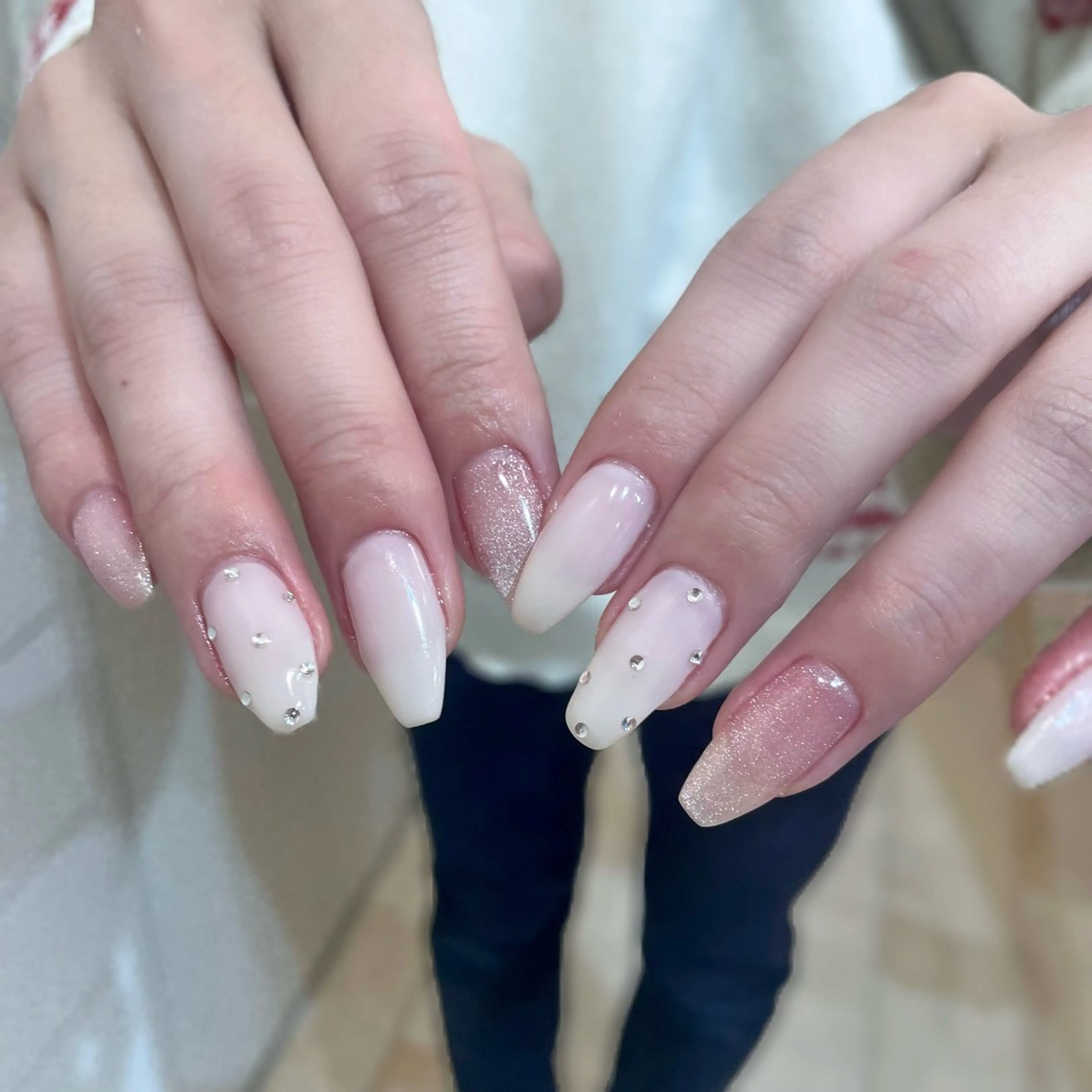 ネイル シンプルネイル ハンドネイル Tsuki🌙/渋谷 /パラジェルのネイルデザイン