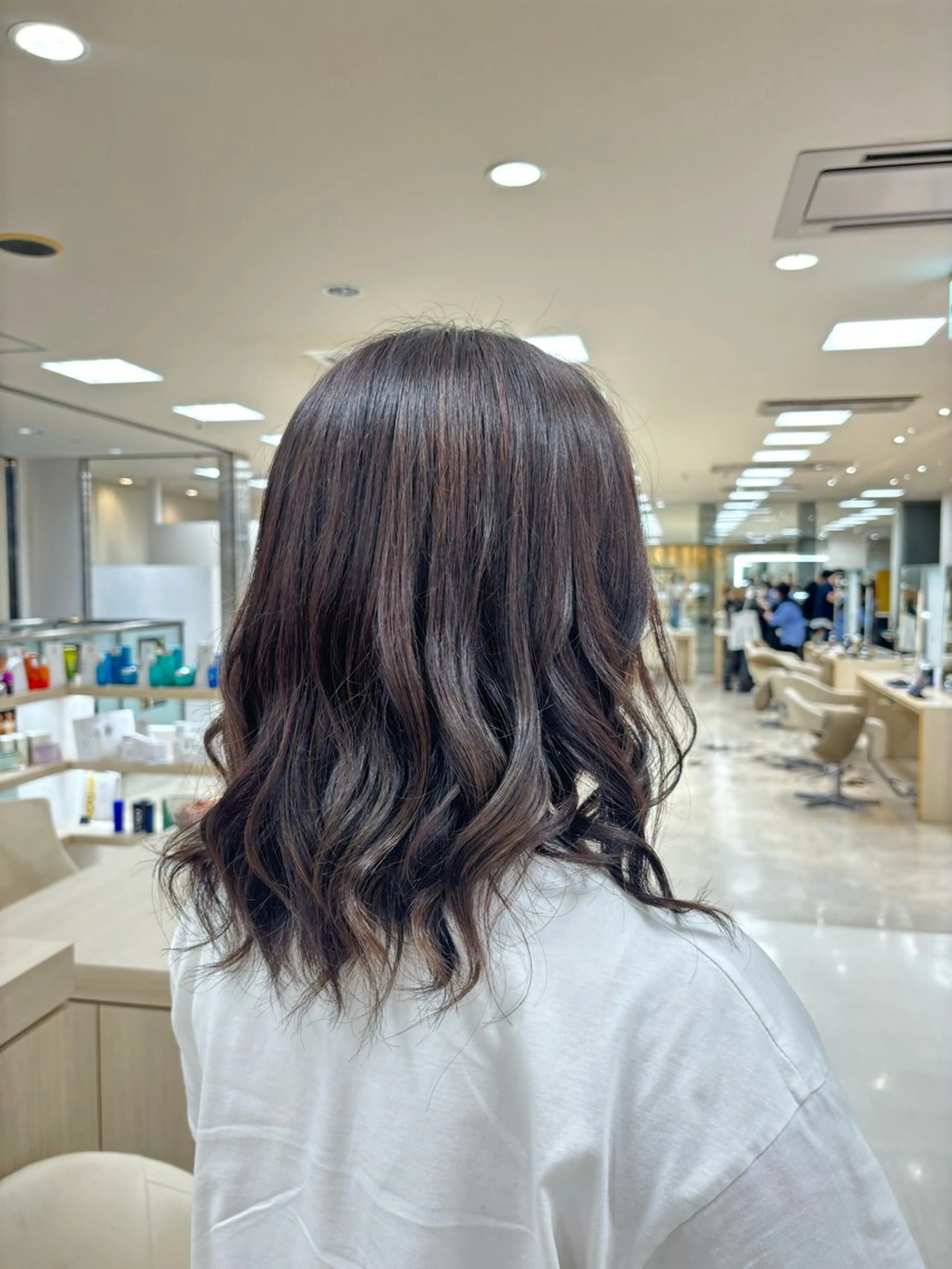 カラー 🎀暖色カラー/透明 感カラー/ひな🎀のヘアスタイル