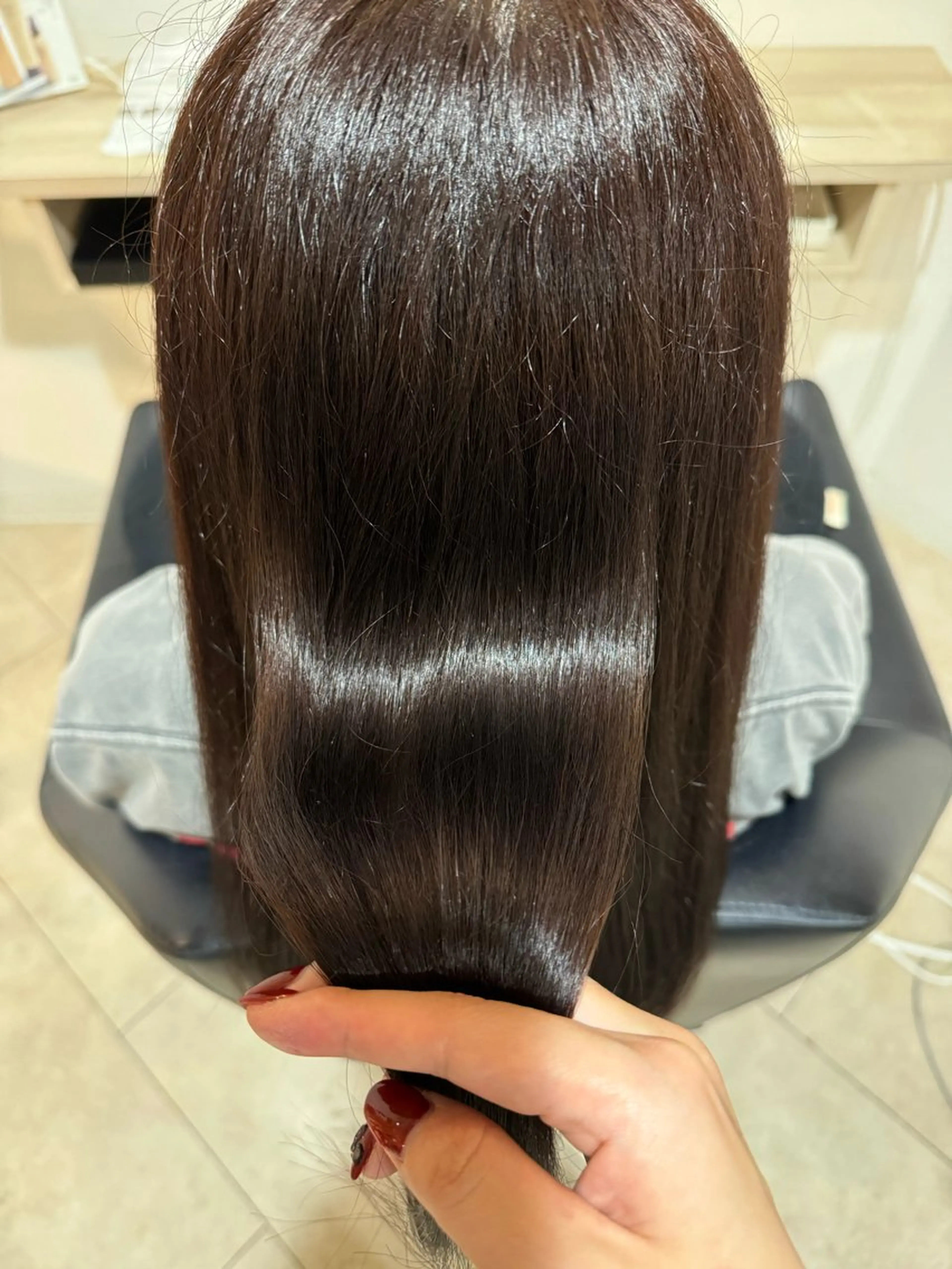 ロング カラー ブラウンカラー ピンクカラー ピンクブラウン カット ヘアカラー 骨格/顔型/伏見/ 佐藤 里菜のヘアスタイル