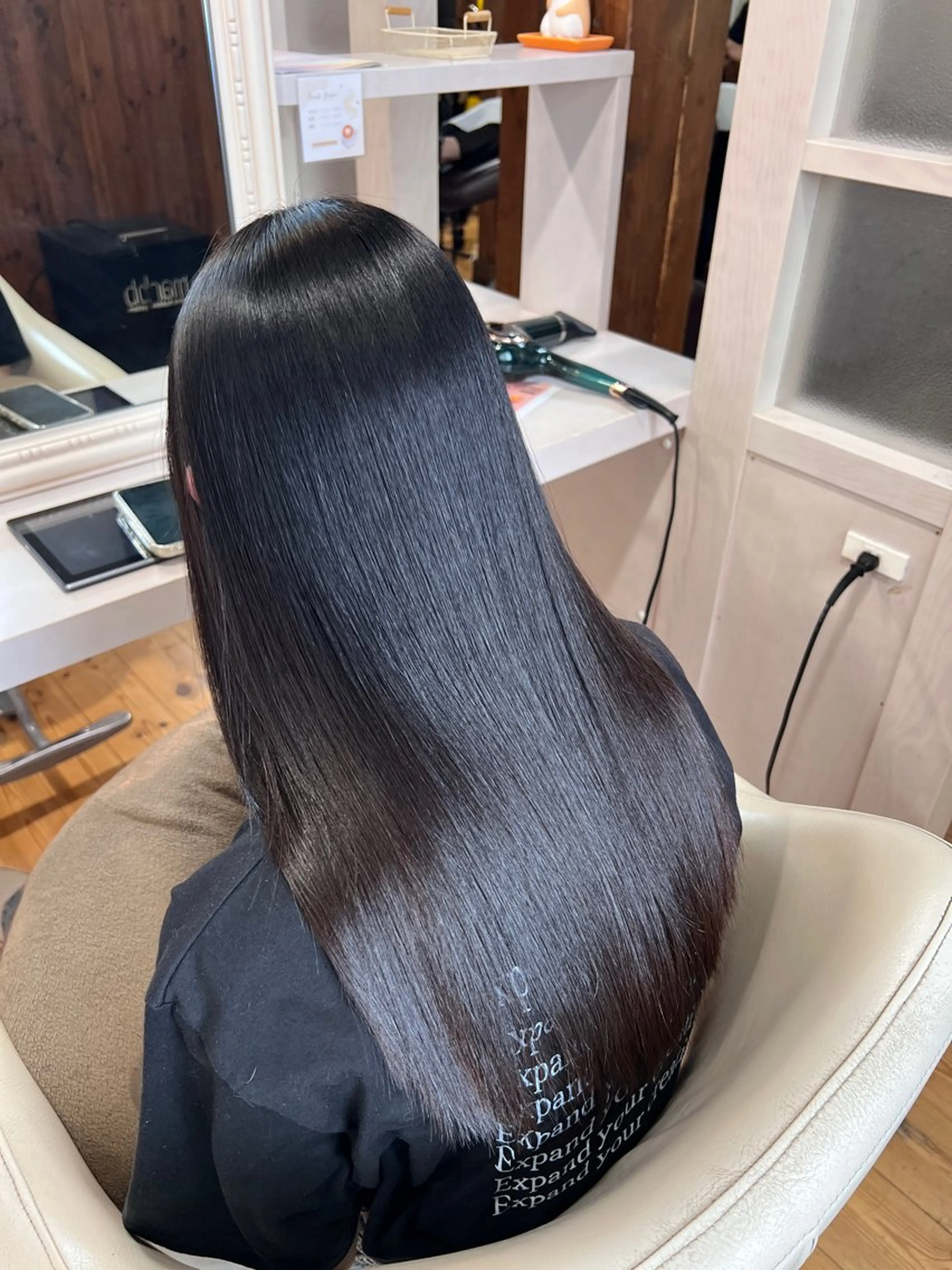 ロング 縮毛矯正 カット 縮毛矯正 佐藤 翔空【艶 カラー/縮毛矯正】のヘアスタイル