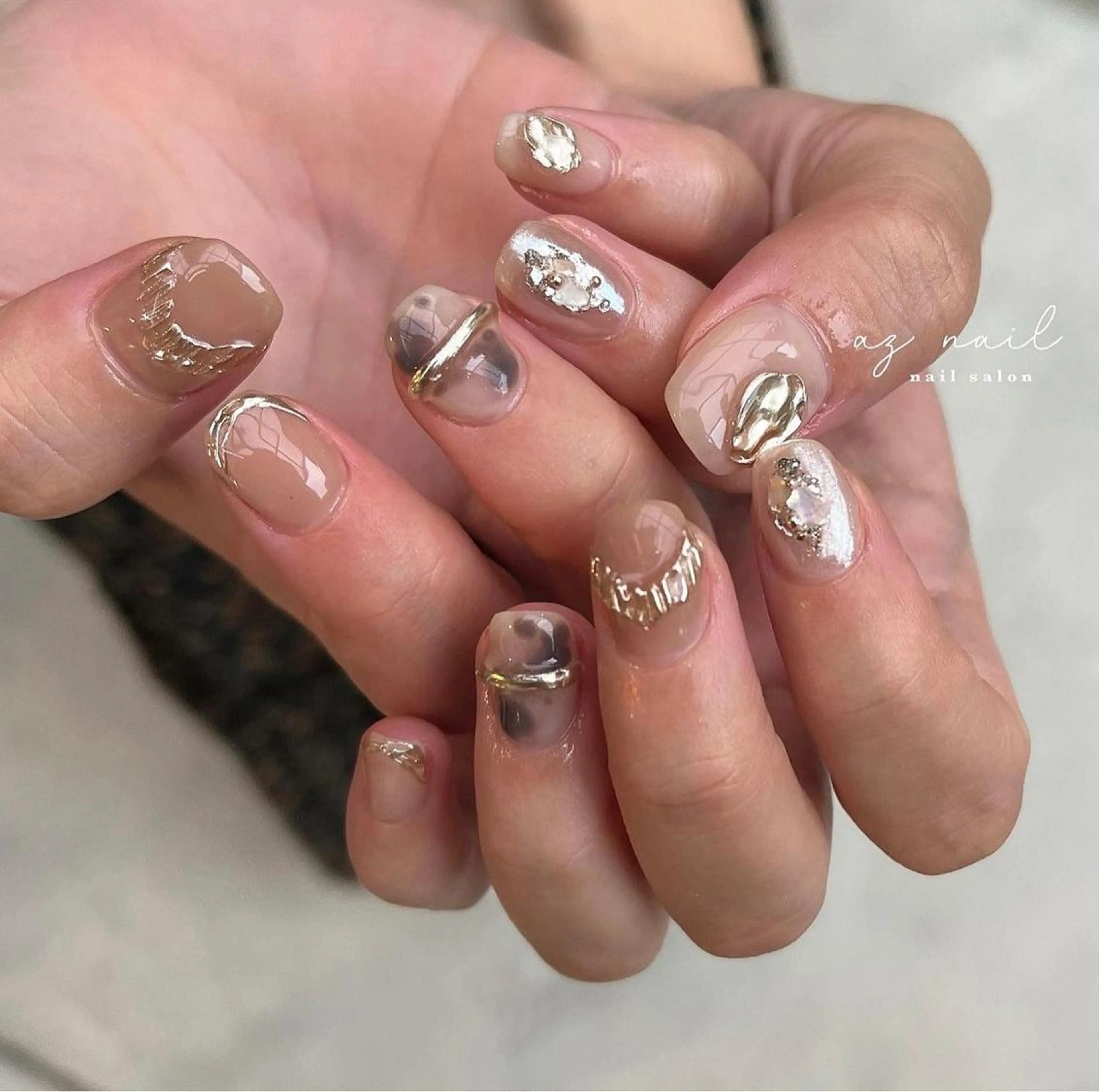 ネイル 井上 梓のネイルデザイン