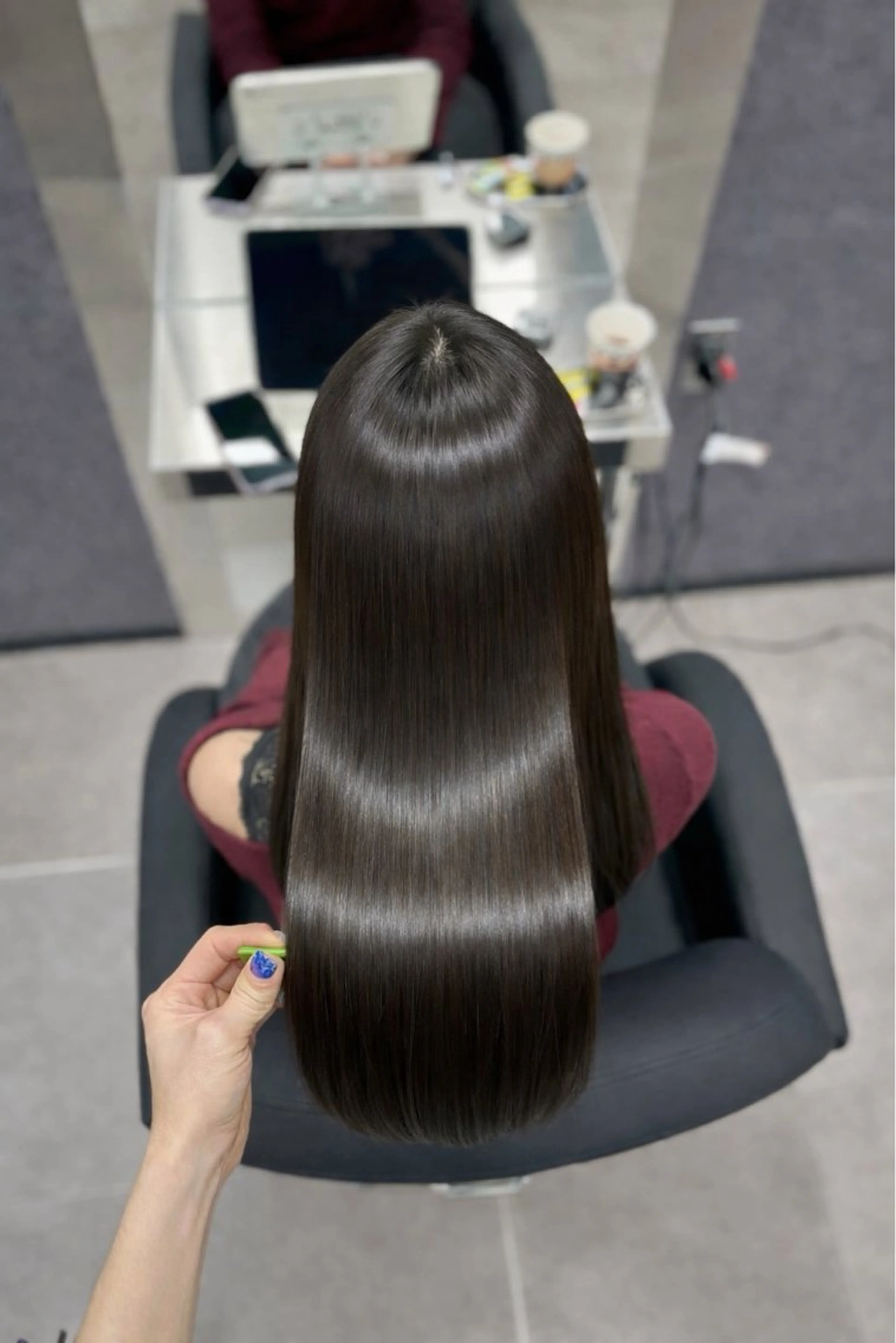 ロング カット ヘアカラー トリートメント CYNTHIADUE 店長｜ IRISUのヘアスタイル