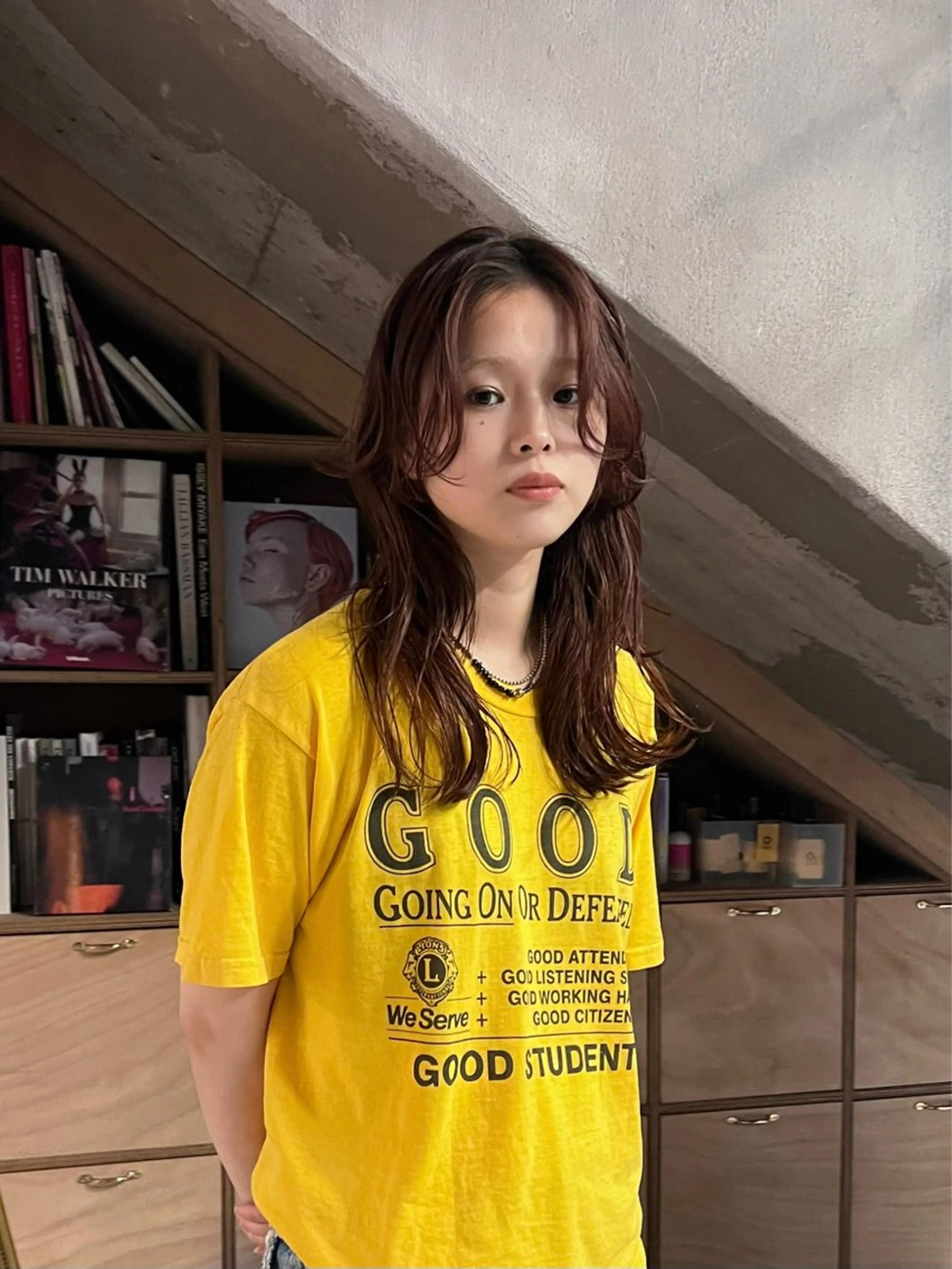 ロング レイヤーカット/艶髪 /ストレート/リクトのヘアスタイル