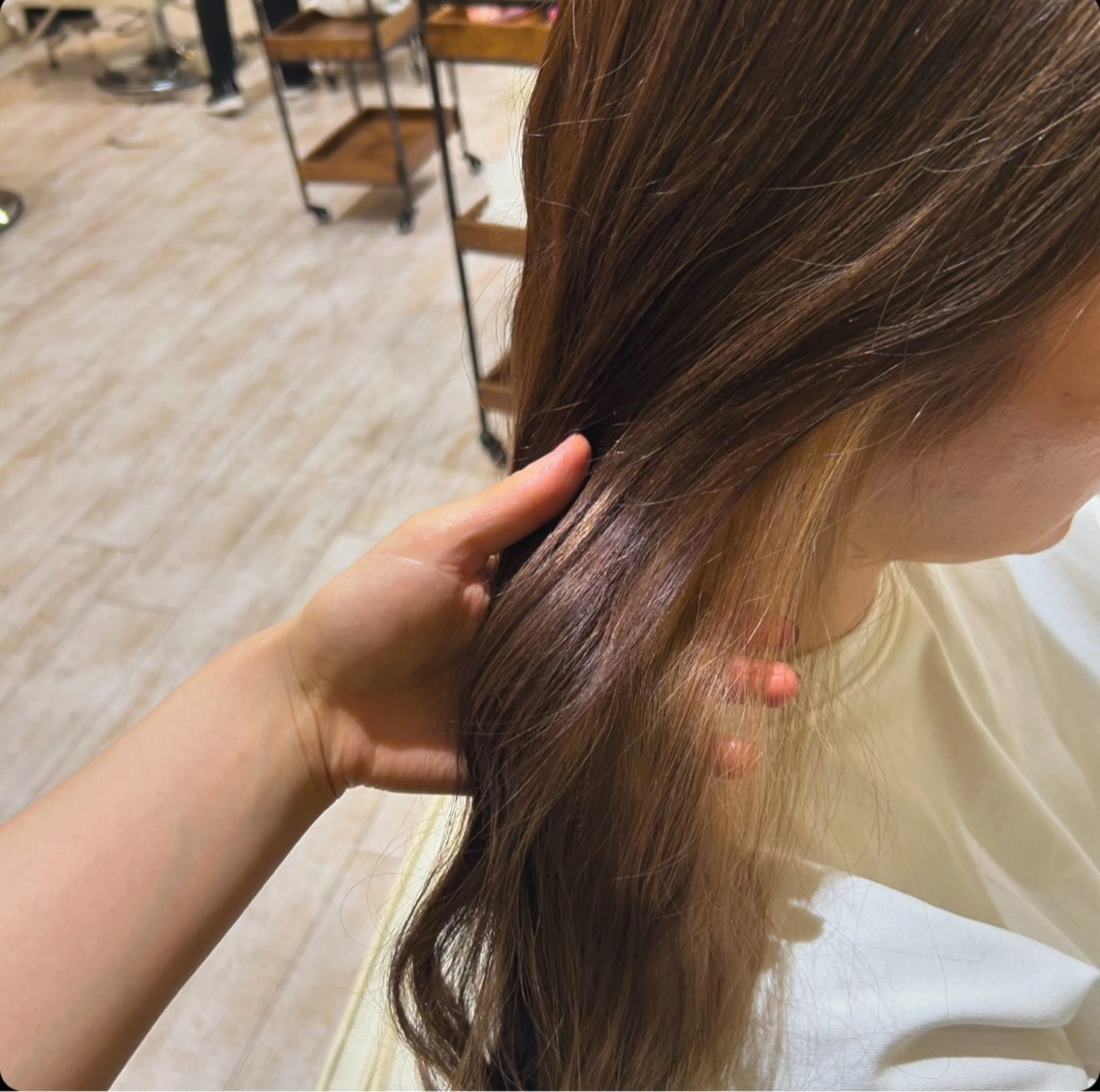 ロング カラー SENA Rimのヘアスタイル