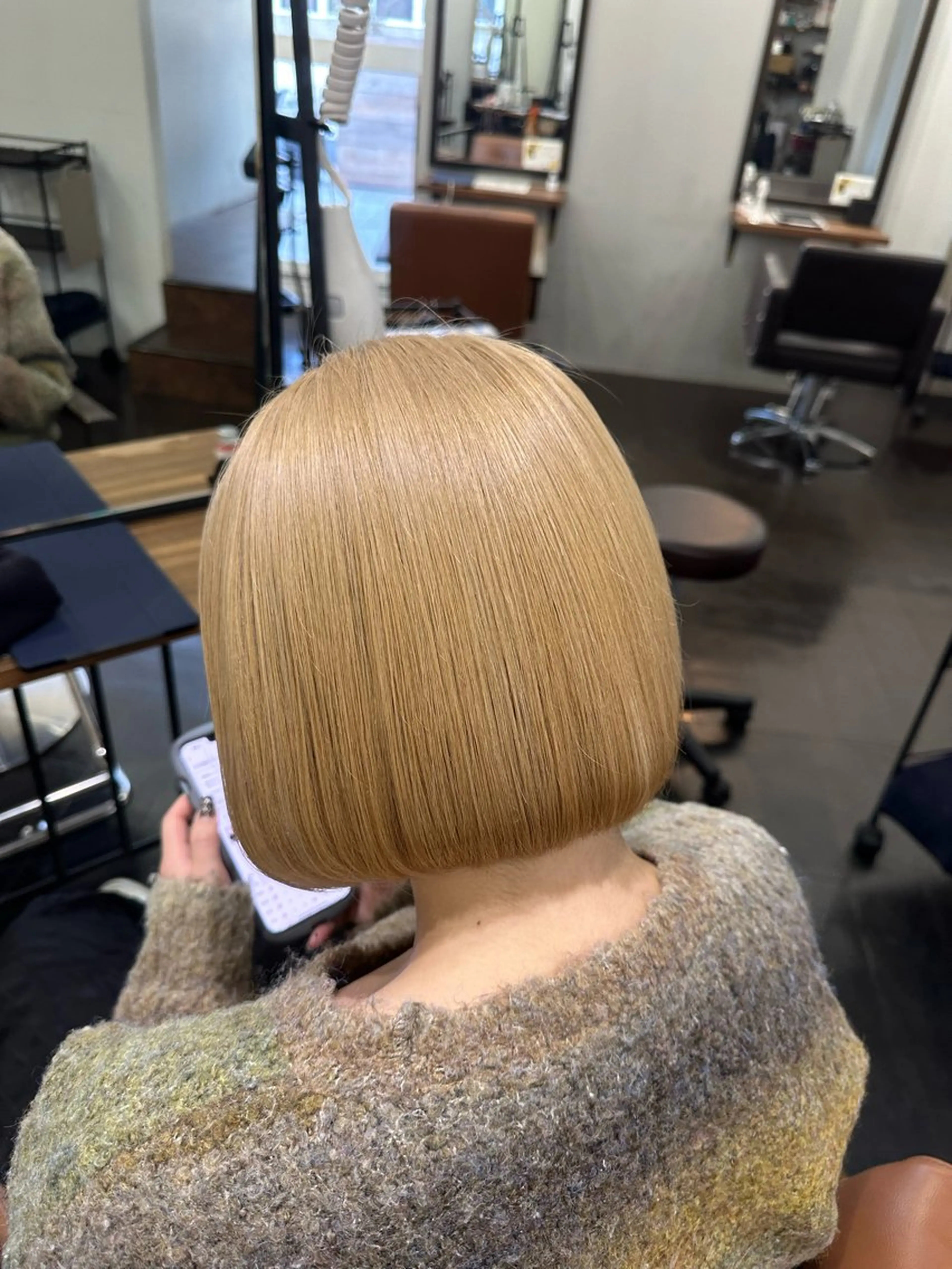 ショート 名駅/艶カラー/原田 永遠のヘアスタイル