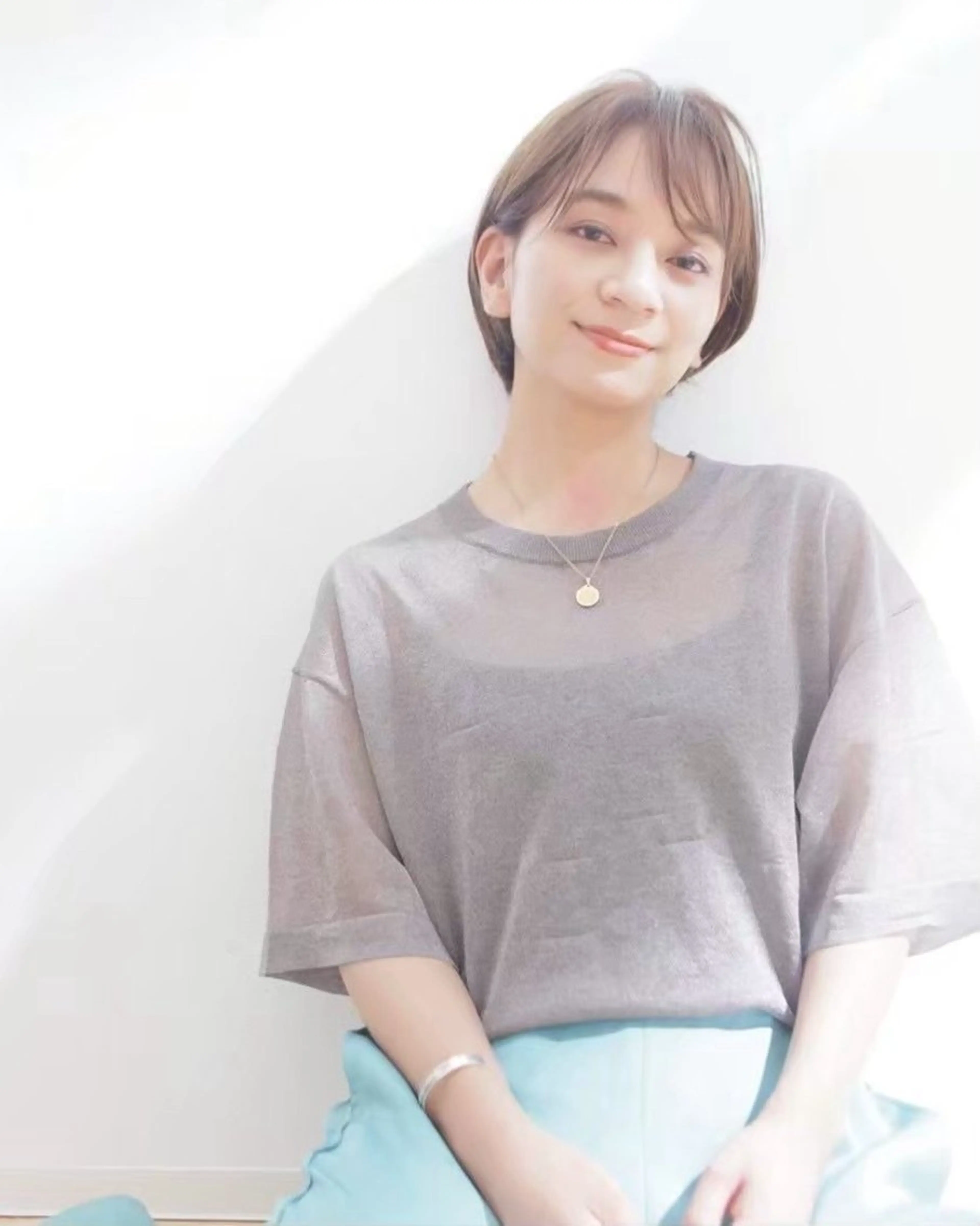 ショート カラー パーマ 岡山 嵐のヘアスタイル