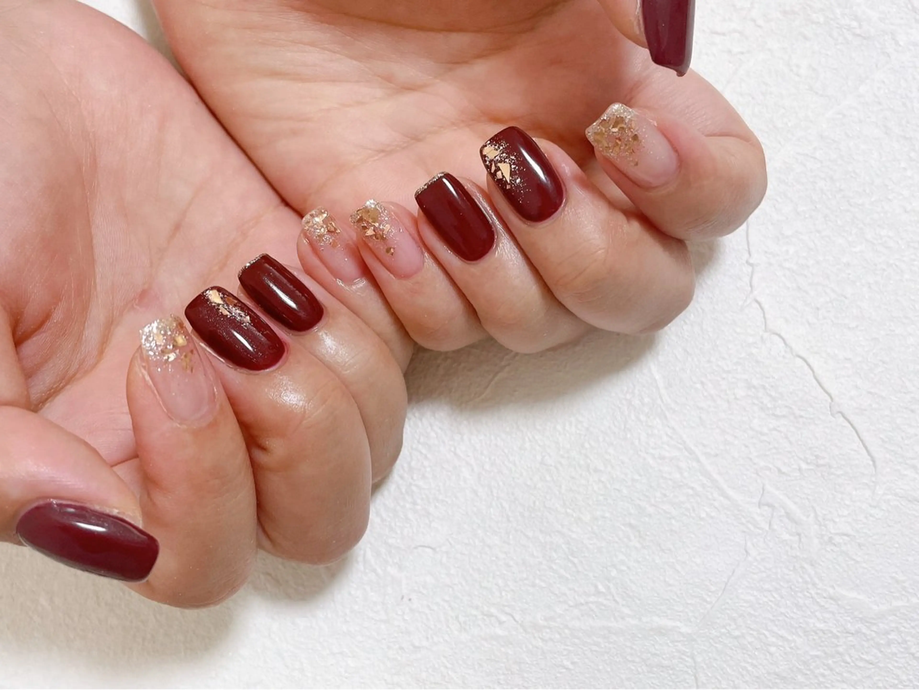 ネイル オーロラネイル フットネイル フレンチネイル ジェルネイル 韓国ネイル kikinail 溝の口のネイルデザイン