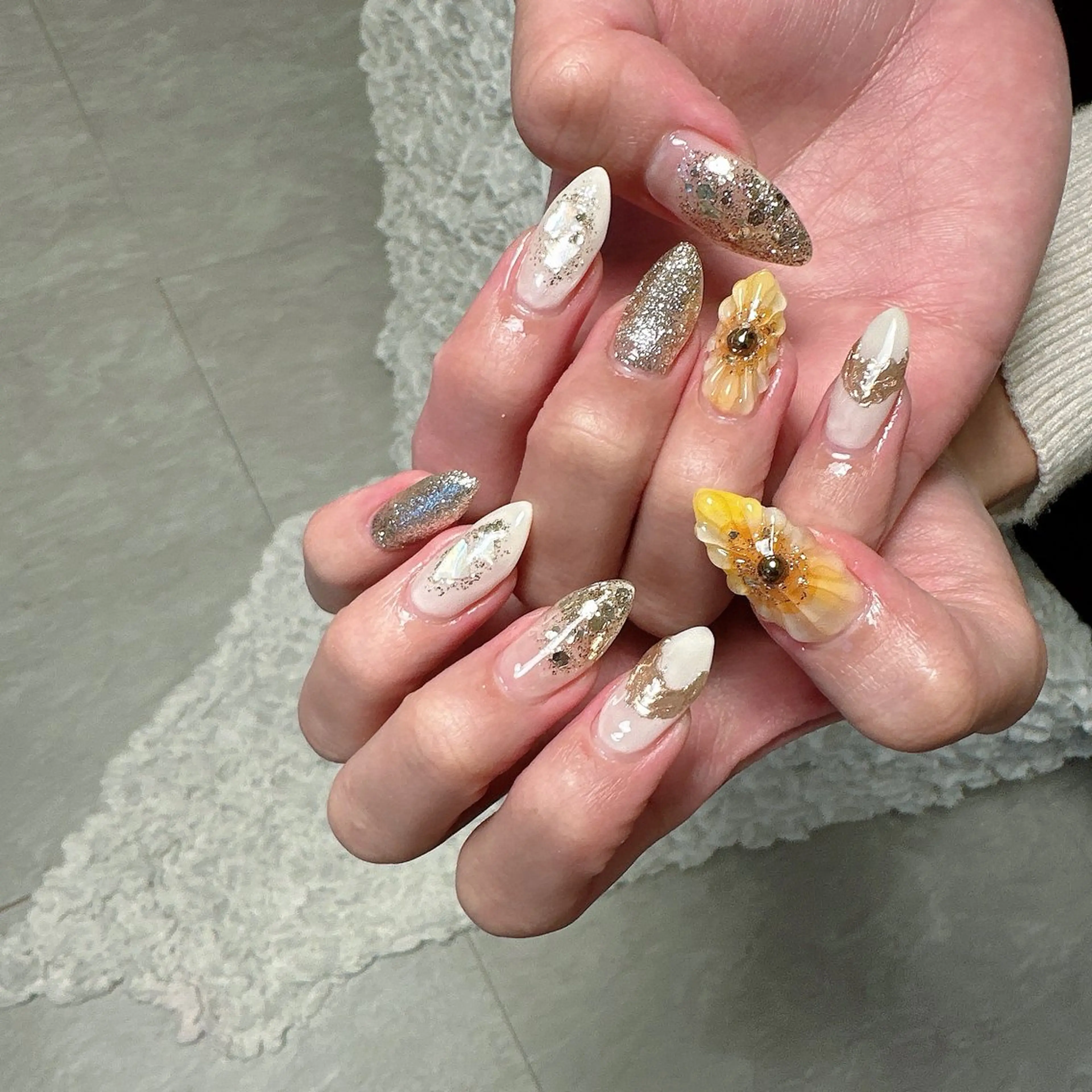 ネイル ハンドネイル 鈴木 るなのネイルデザイン