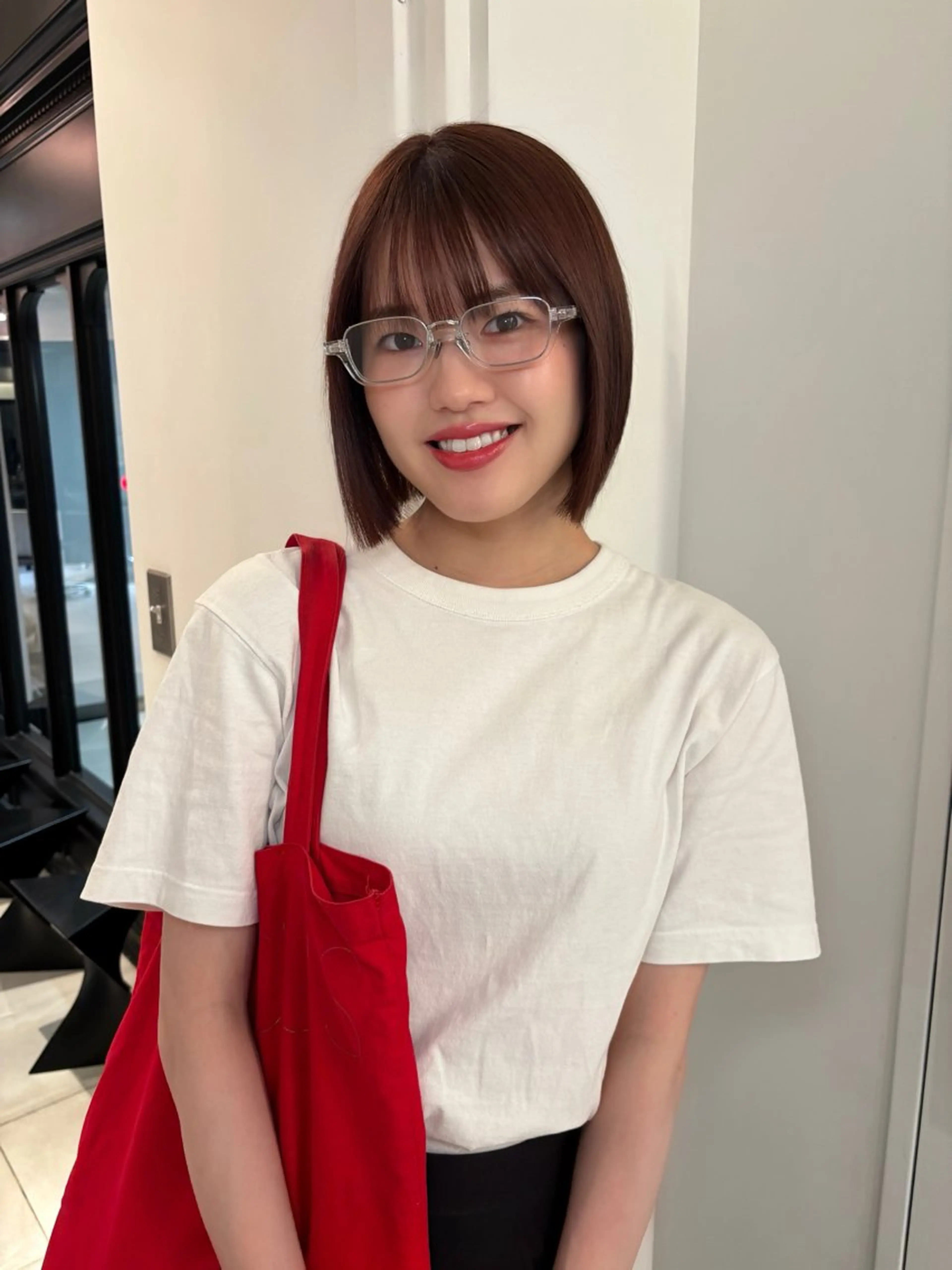 ショート riria/ボブ /透明感カラー🎀のヘアスタイル