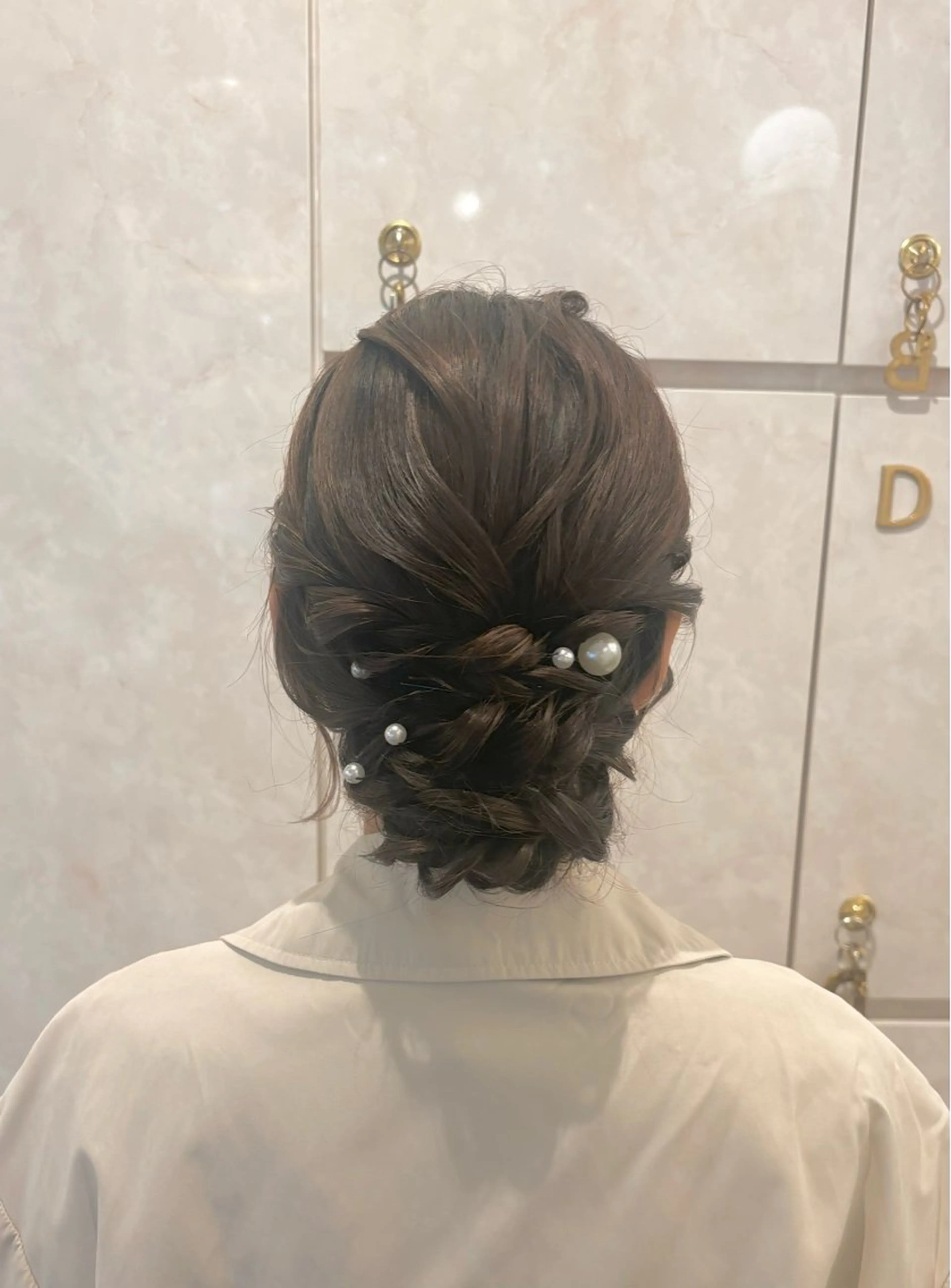 ヘアセットの写真