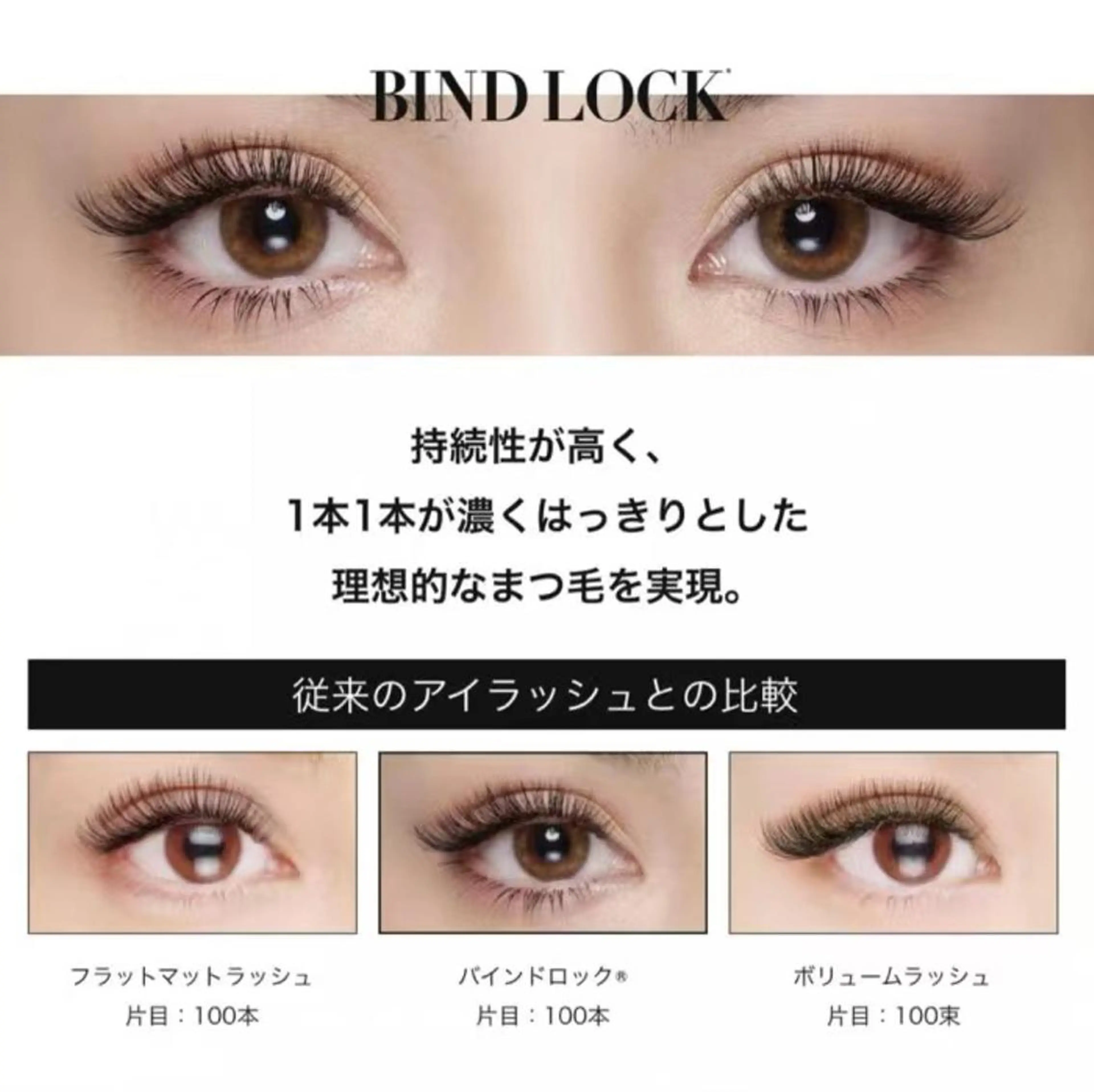 コーテイング剤付！次世代バインドロック80束の写真