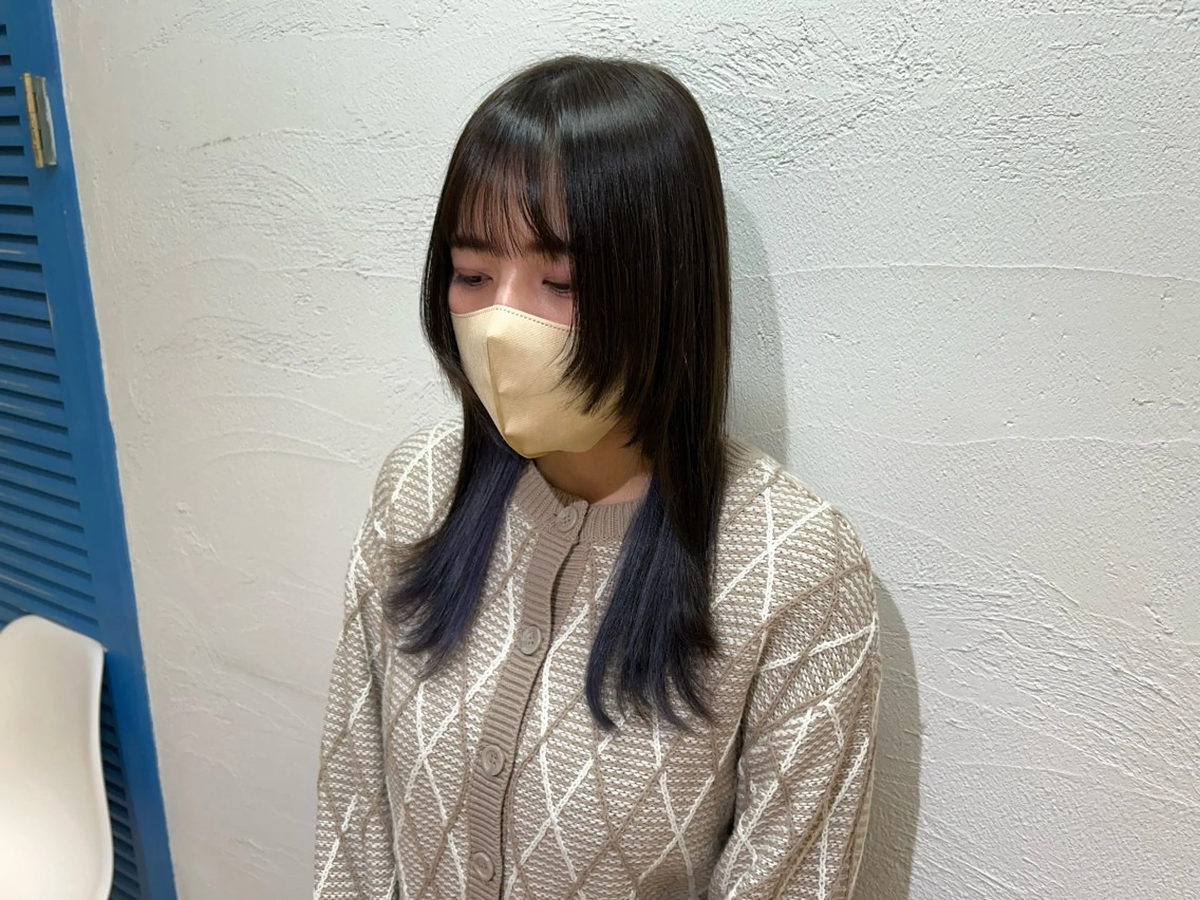 ロング カット ヘアカラー トリートメント ウルフカット 🐹朝日🐹のヘアスタイル