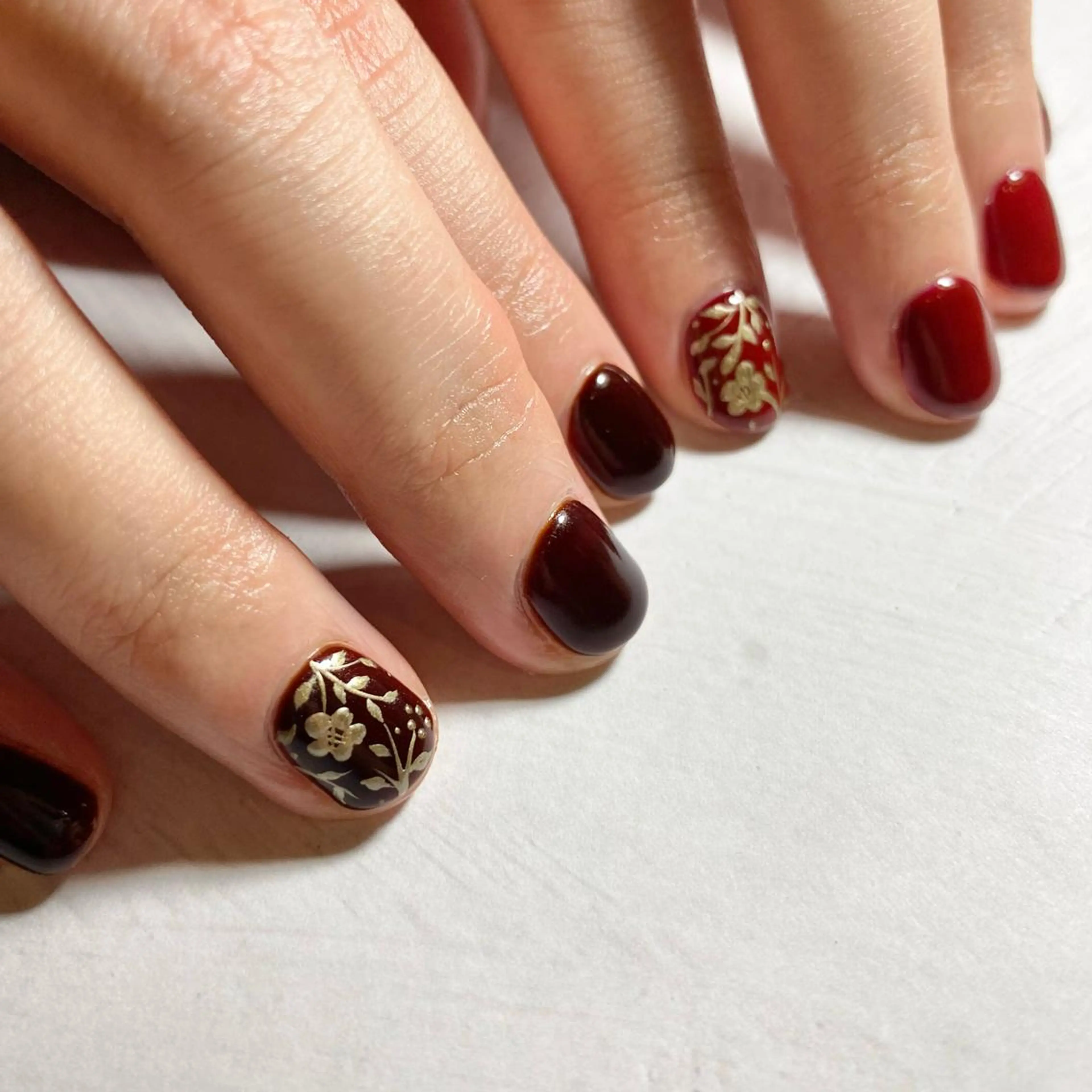 ネイル ハンドネイル 山田 貴子のネイルデザイン