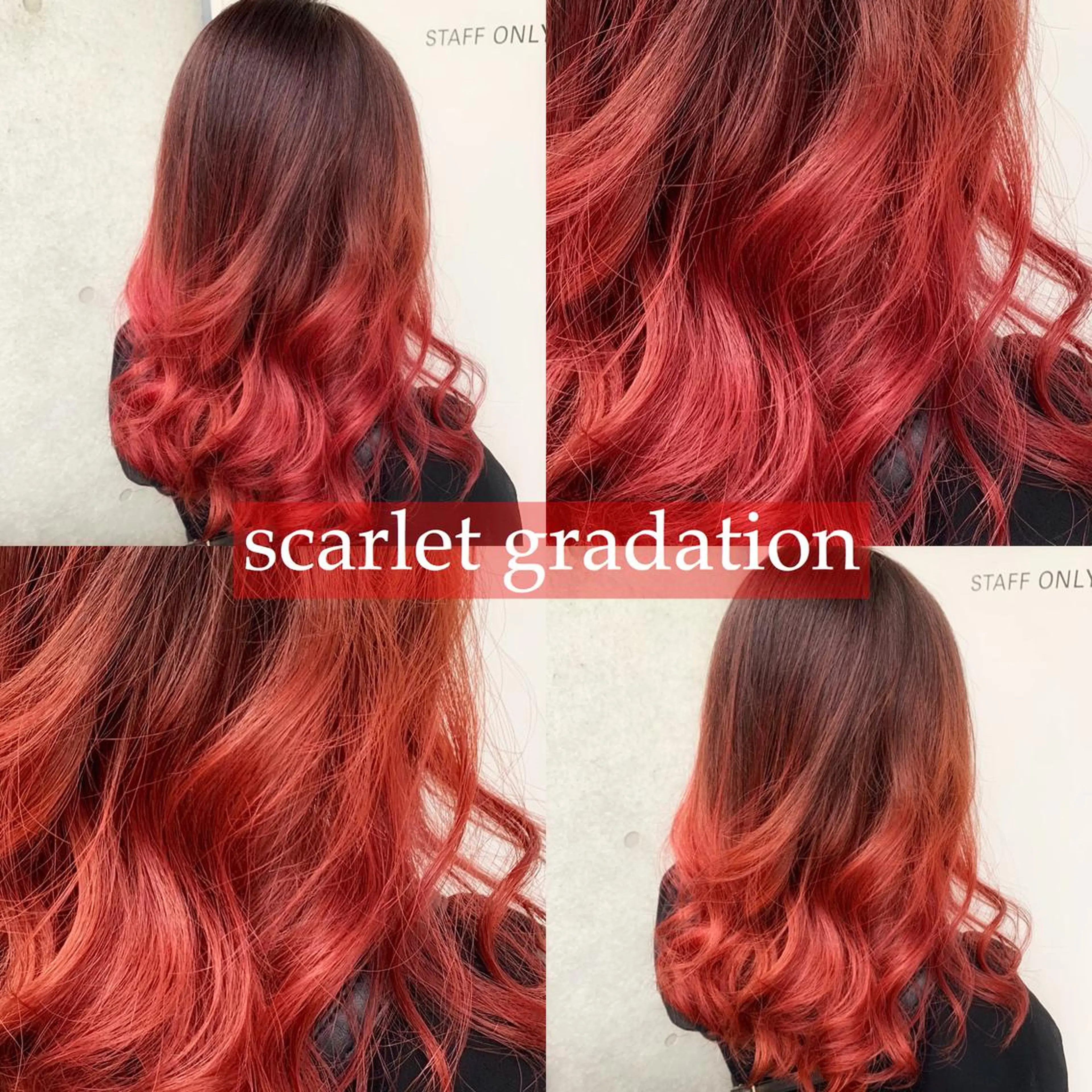 ロング カラー ヘアカラー トリートメント 🌈艶ハイトーン🌈 心を込めます🤝涼介のヘアスタイル