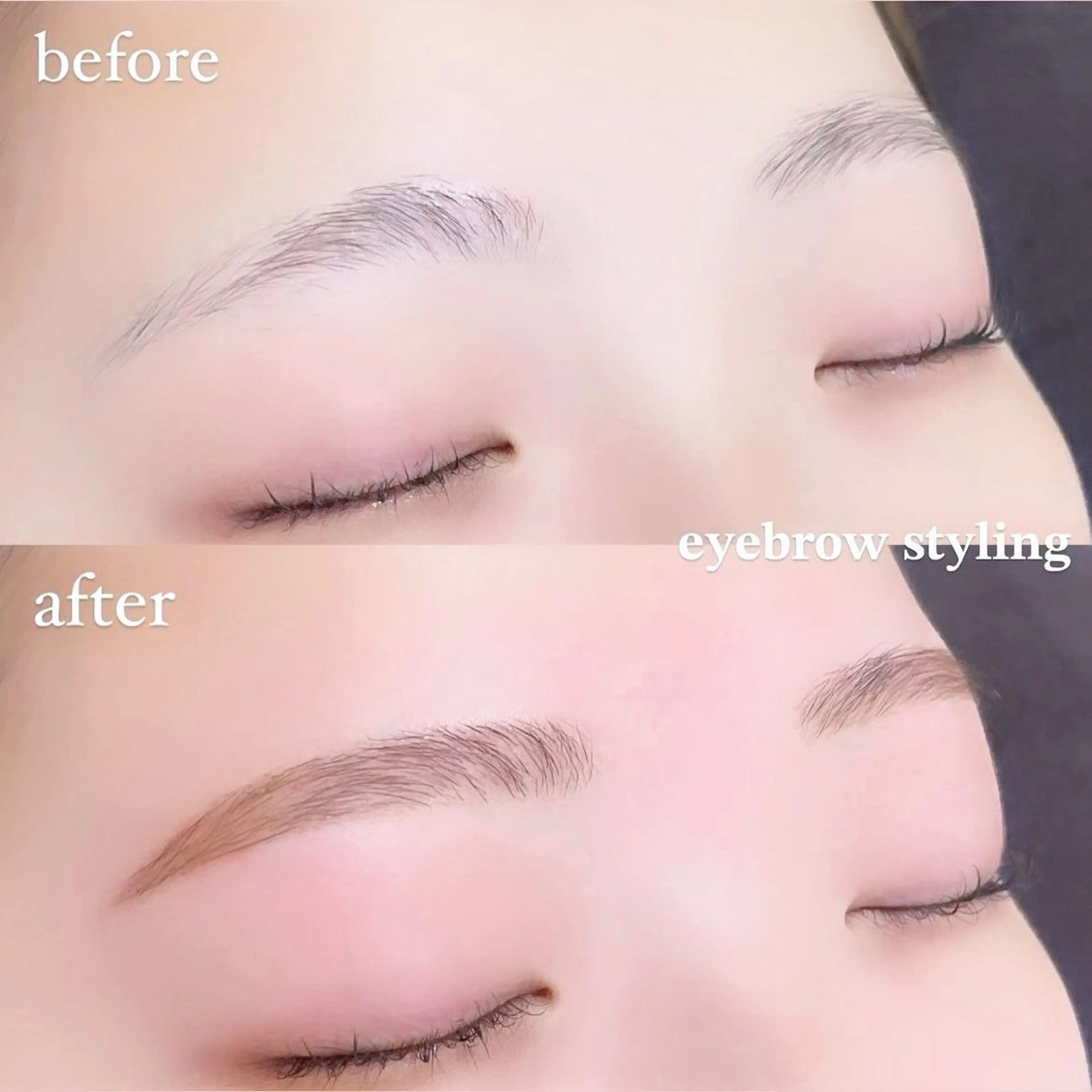 🍓アイブロウワックス🍓【無料モデル】⚠️2週間以内に自己処理していない方のみの写真